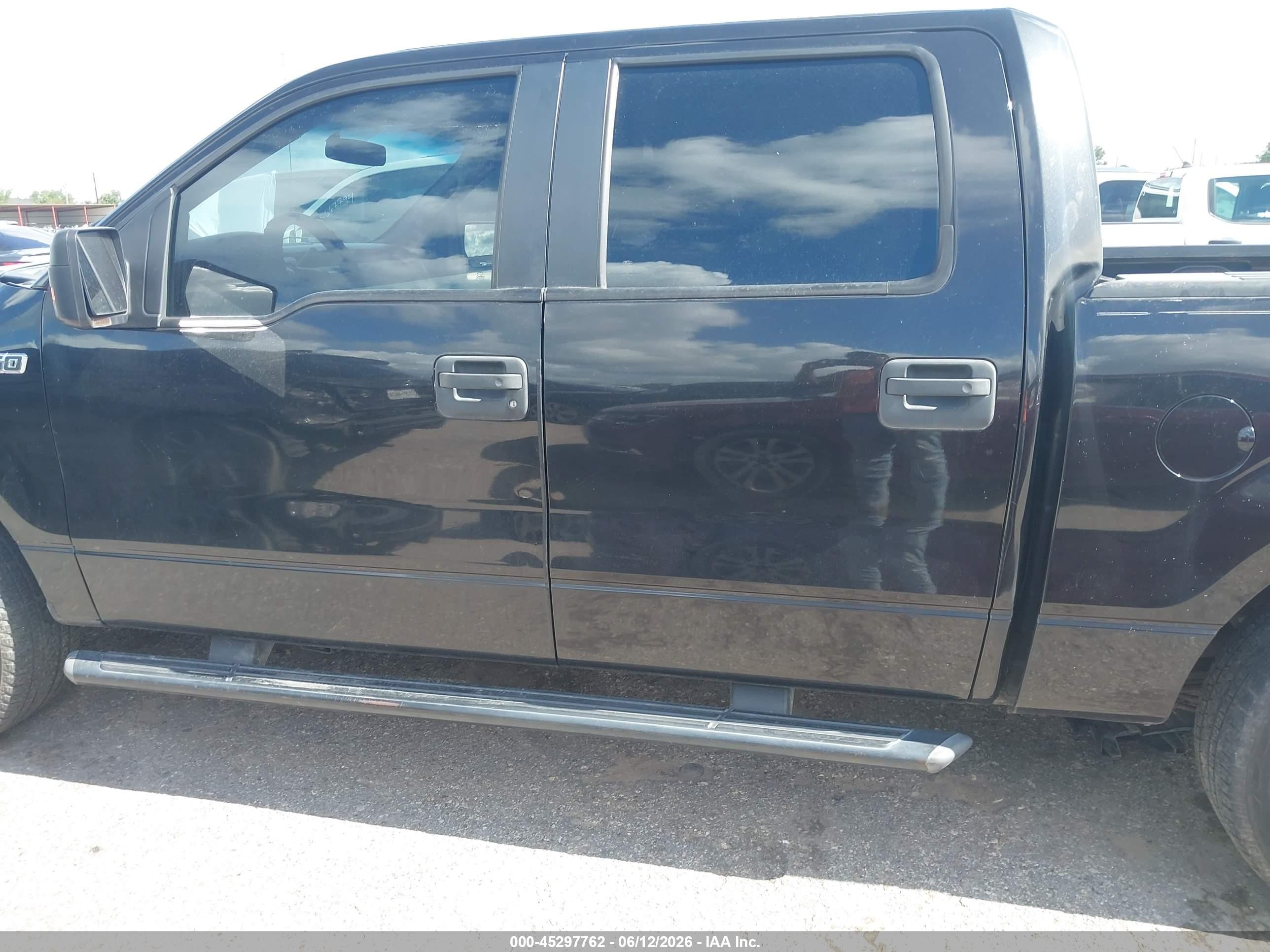 2014 Ford F-150 Stx Black vin: 1FTFW1CF9EKE06126