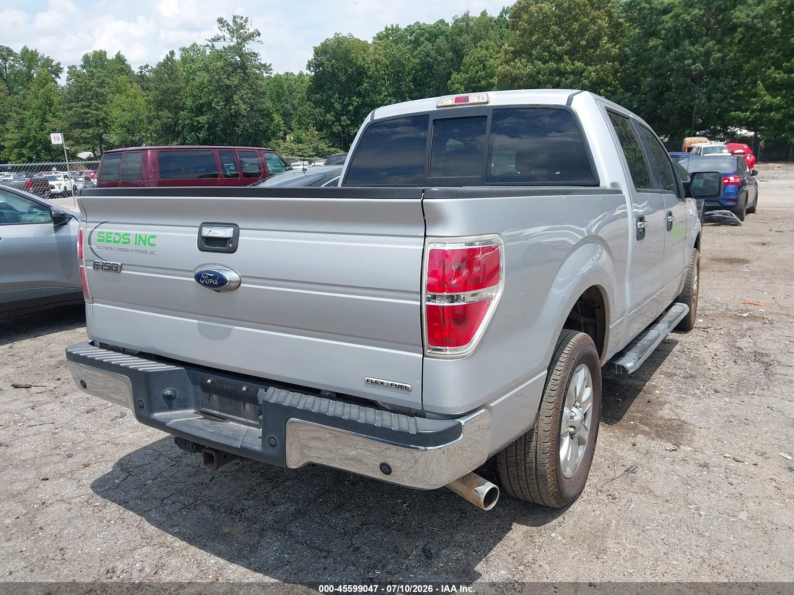 2014 Ford F-150 Xlt Silver vin: 1FTFW1CF9EKE62681