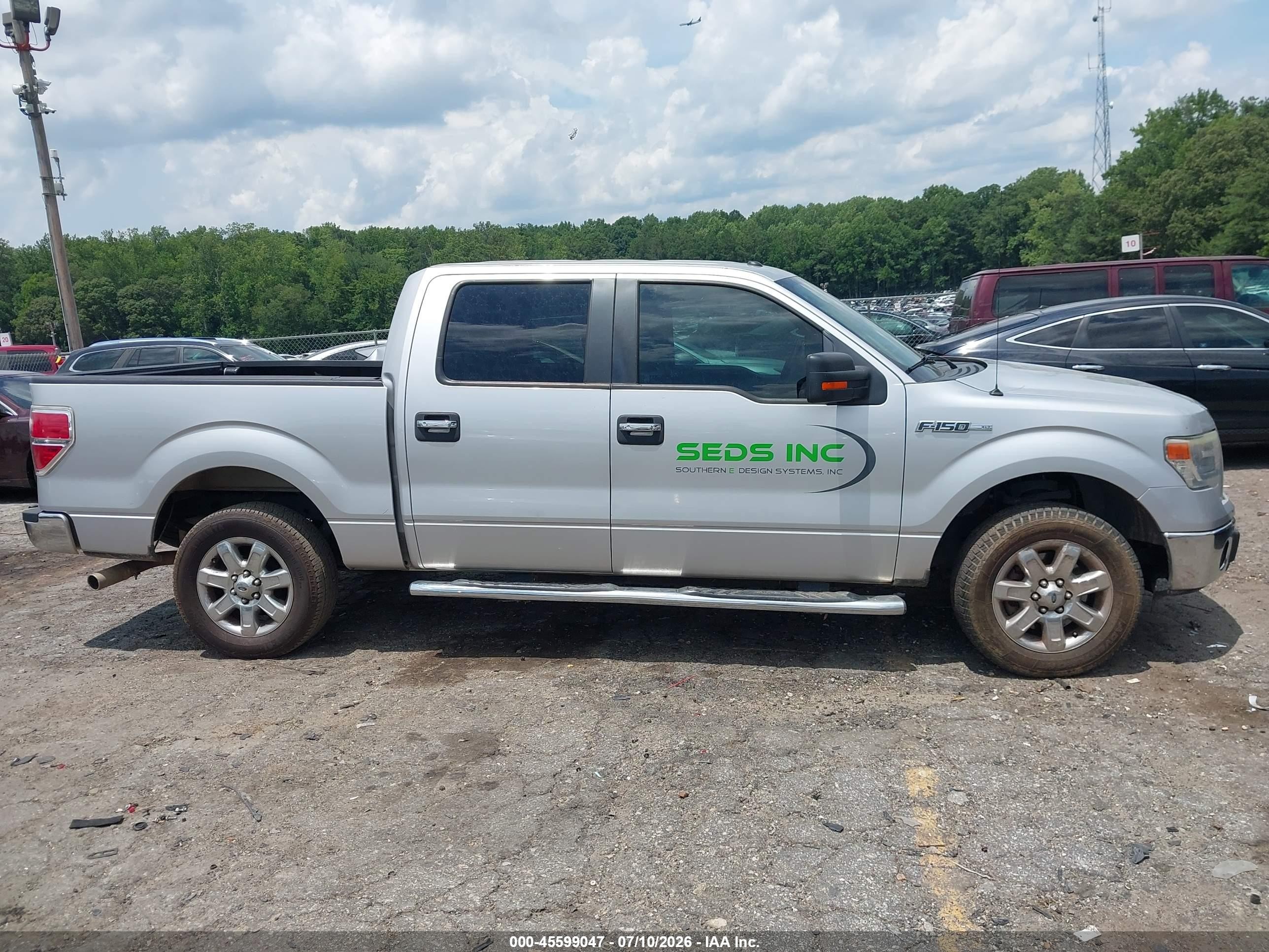 2014 Ford F-150 Xlt Silver vin: 1FTFW1CF9EKE62681