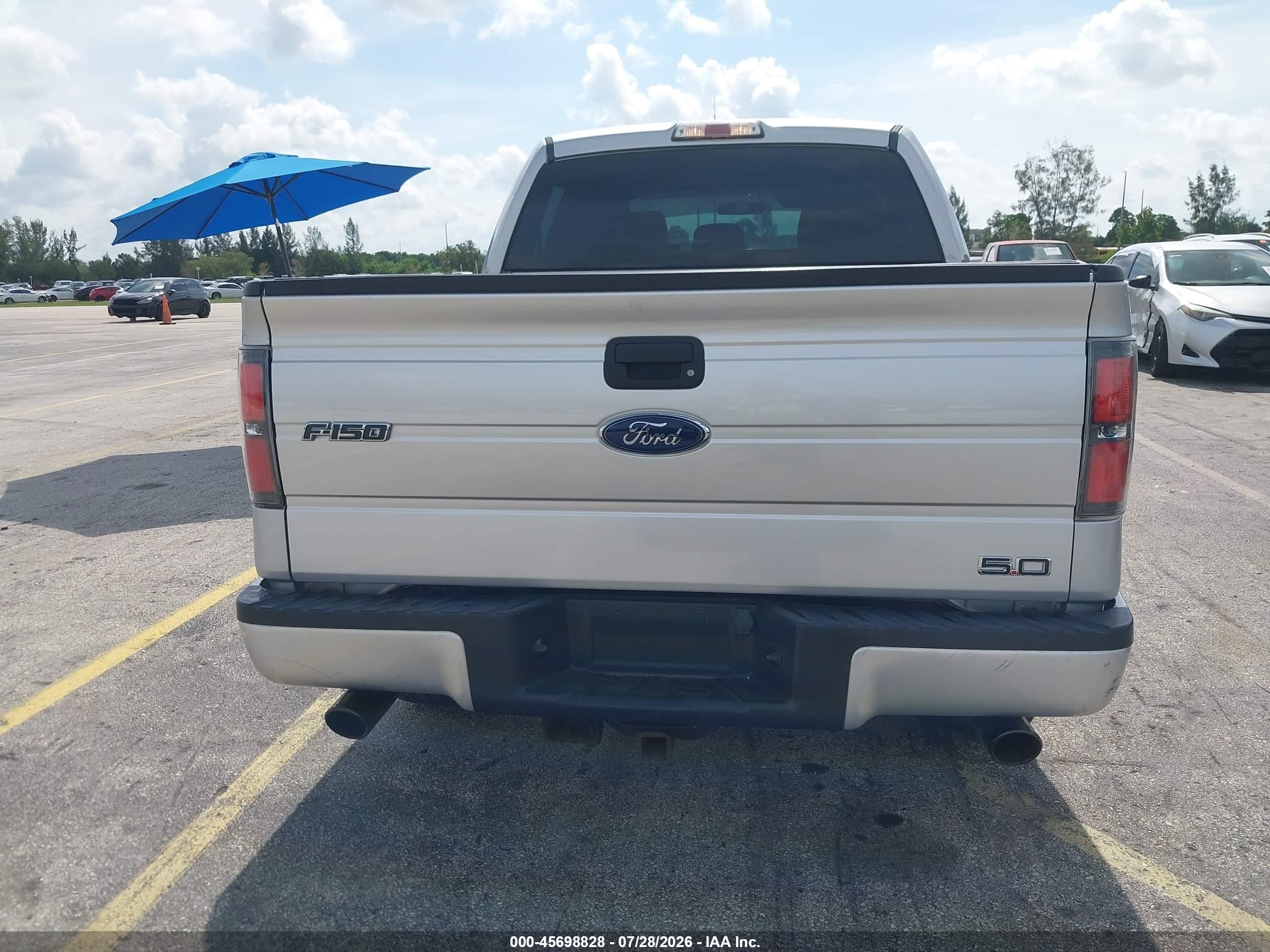 2014 Ford F-150 Stx Silver vin: 1FTFW1CF9EKF33264