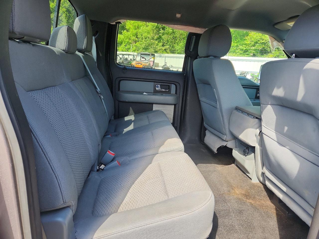 2014 Ford F150 Supercrew Gray vin: 1FTFW1CF9EKF87180
