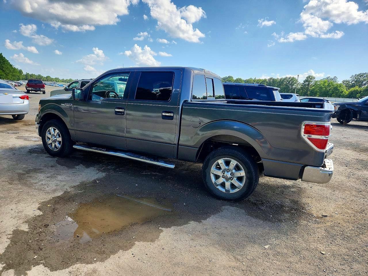 2014 Ford F150 Supercrew Gray vin: 1FTFW1CF9EKF87180