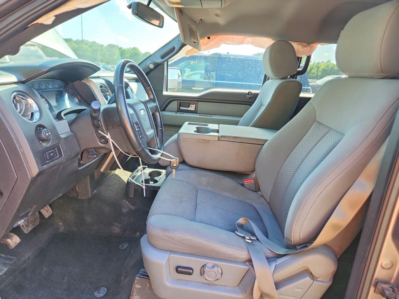 2014 Ford F150 Supercrew Gray vin: 1FTFW1CF9EKF87180