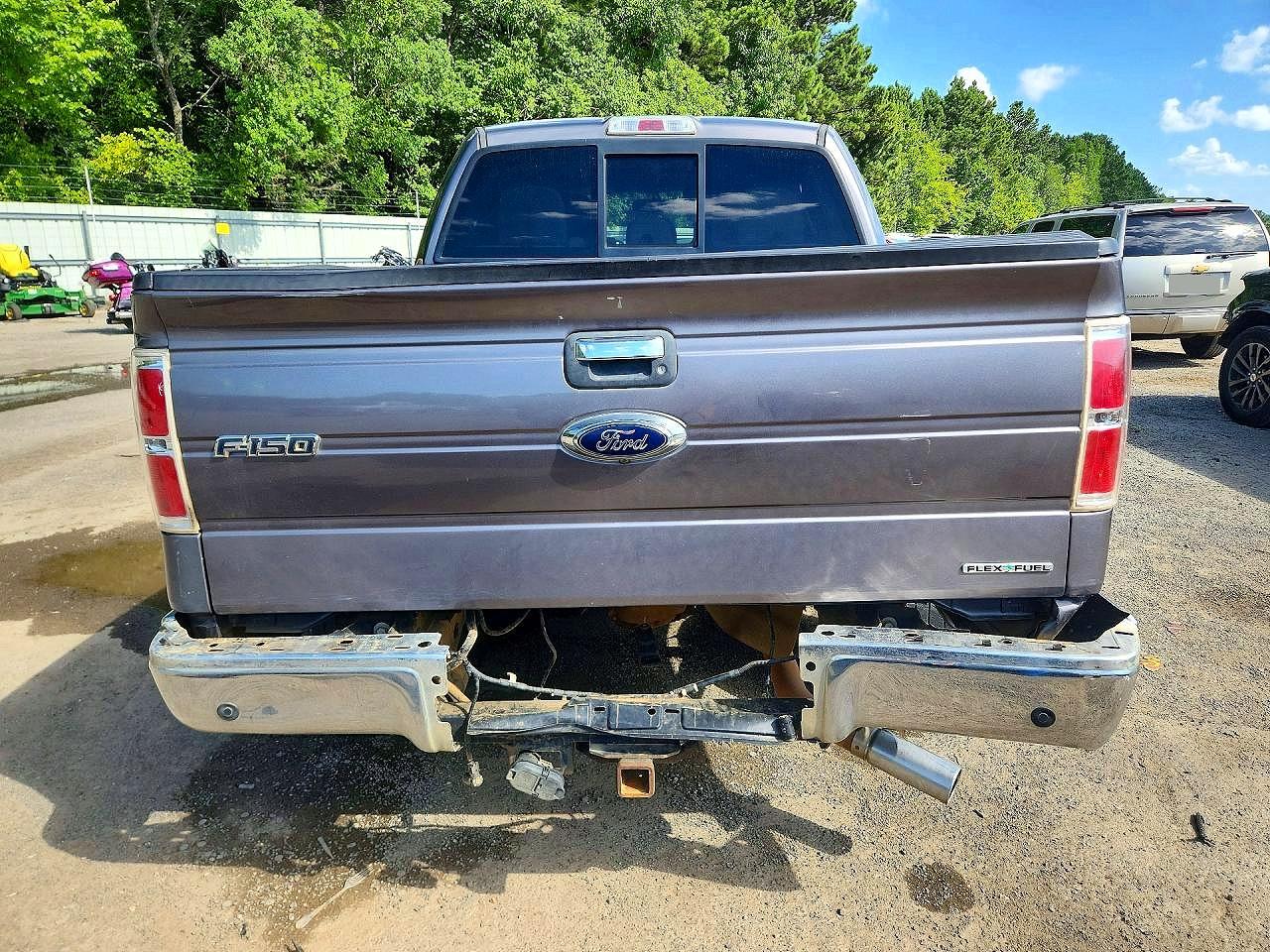 2014 Ford F150 Supercrew Gray vin: 1FTFW1CF9EKF87180