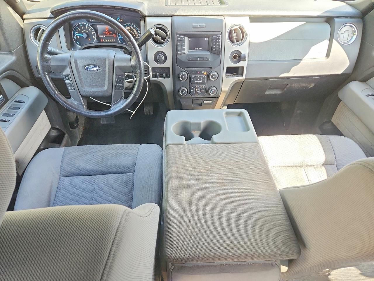 2014 Ford F150 Supercrew Gray vin: 1FTFW1CF9EKF87180