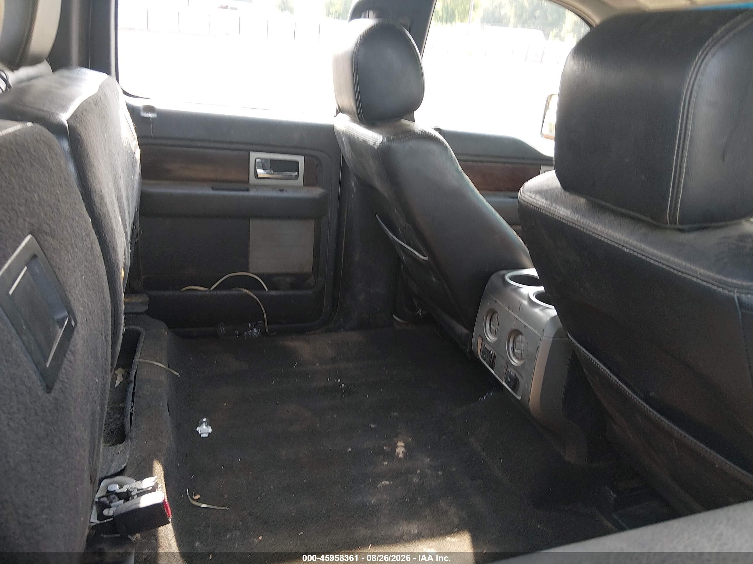 2012 Ford F-150 Lariat White vin: 1FTFW1CFXCFC55660