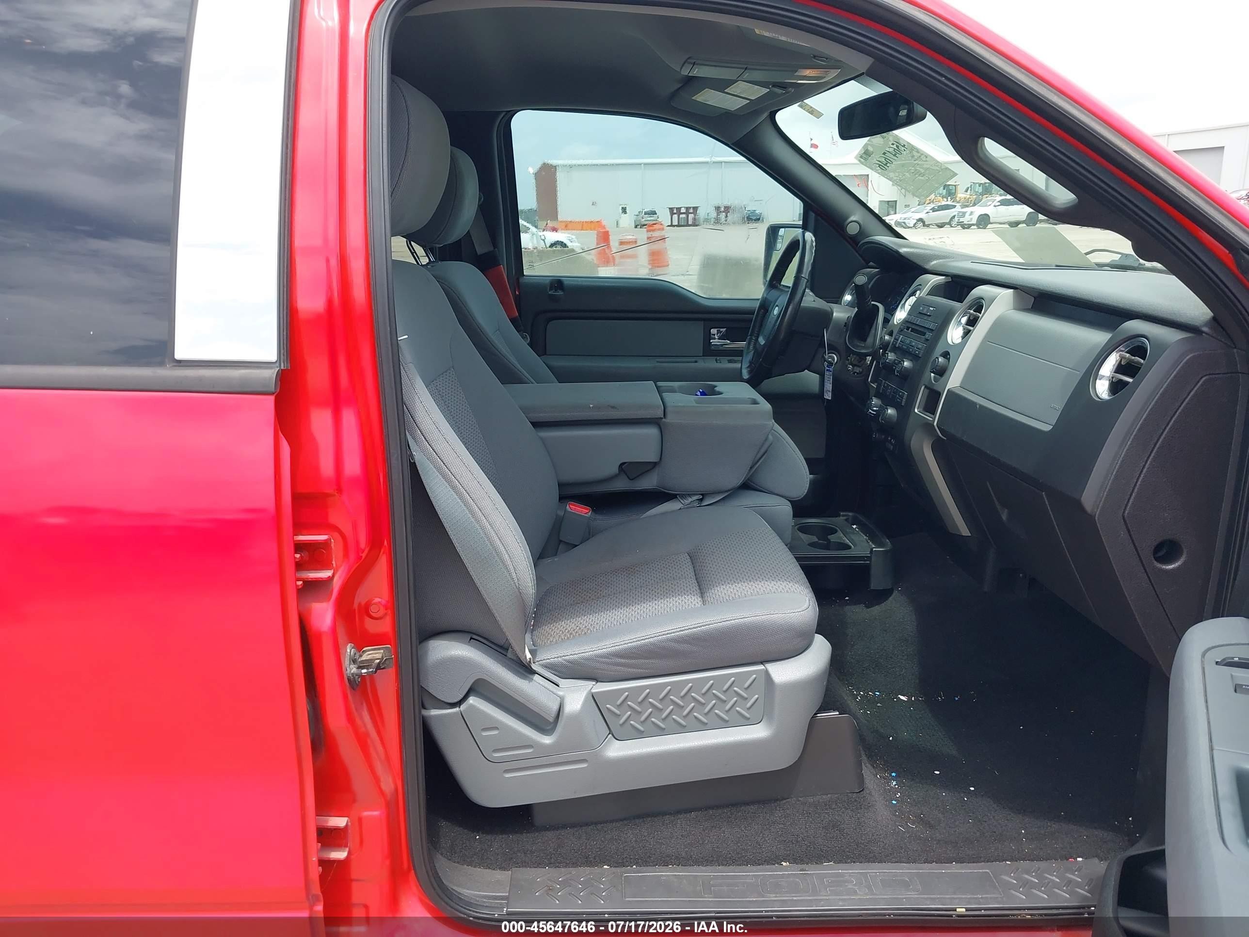 2012 Ford F-150 Xlt Red vin: 1FTFW1CFXCKD35807