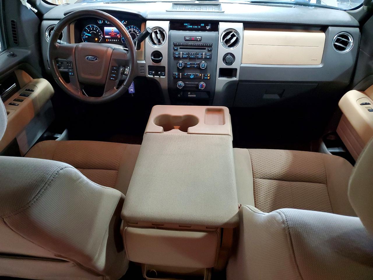 2012 Ford F150 Supercrew Желто-коричневый vin: 1FTFW1CFXCKD64336