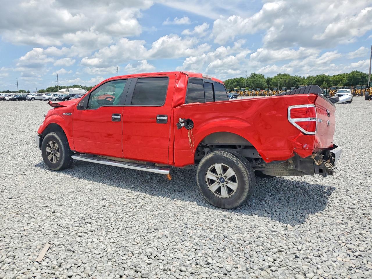 2012 Ford F150 Supercrew Красный vin: 1FTFW1CFXCKD73019