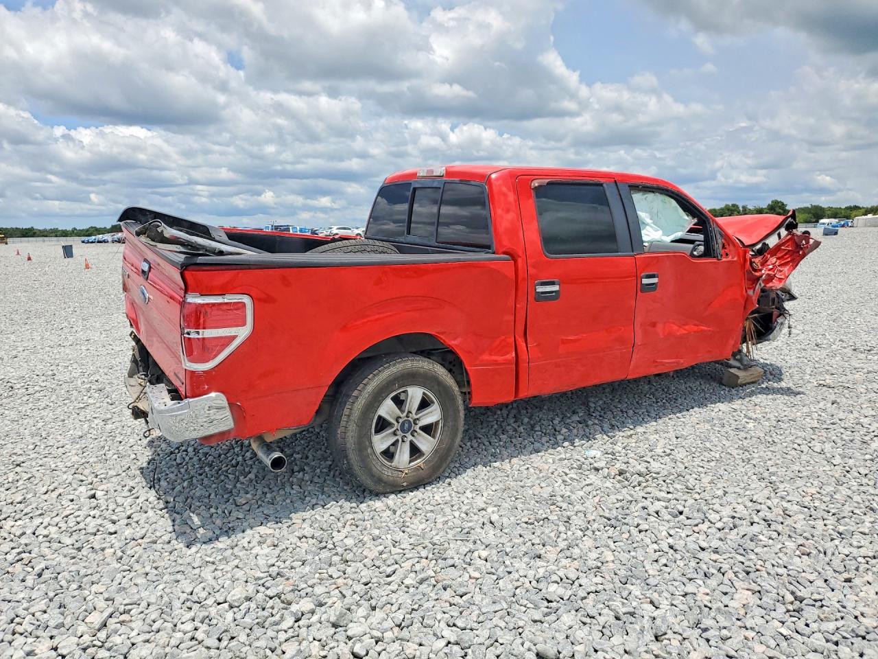 2012 Ford F150 Supercrew Красный vin: 1FTFW1CFXCKD73019