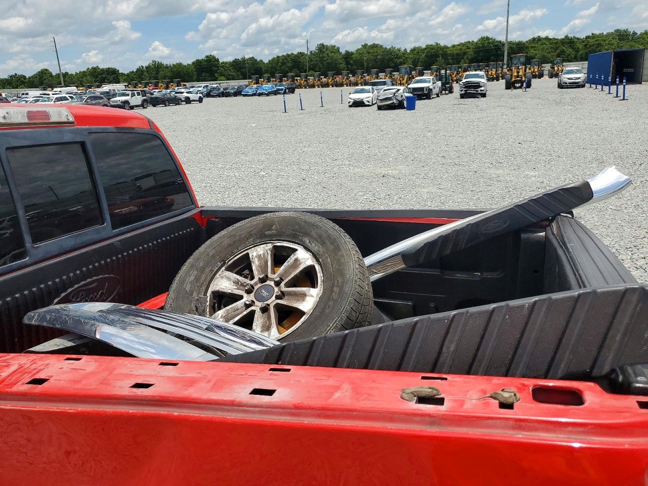 2012 Ford F150 Supercrew Красный vin: 1FTFW1CFXCKD73019