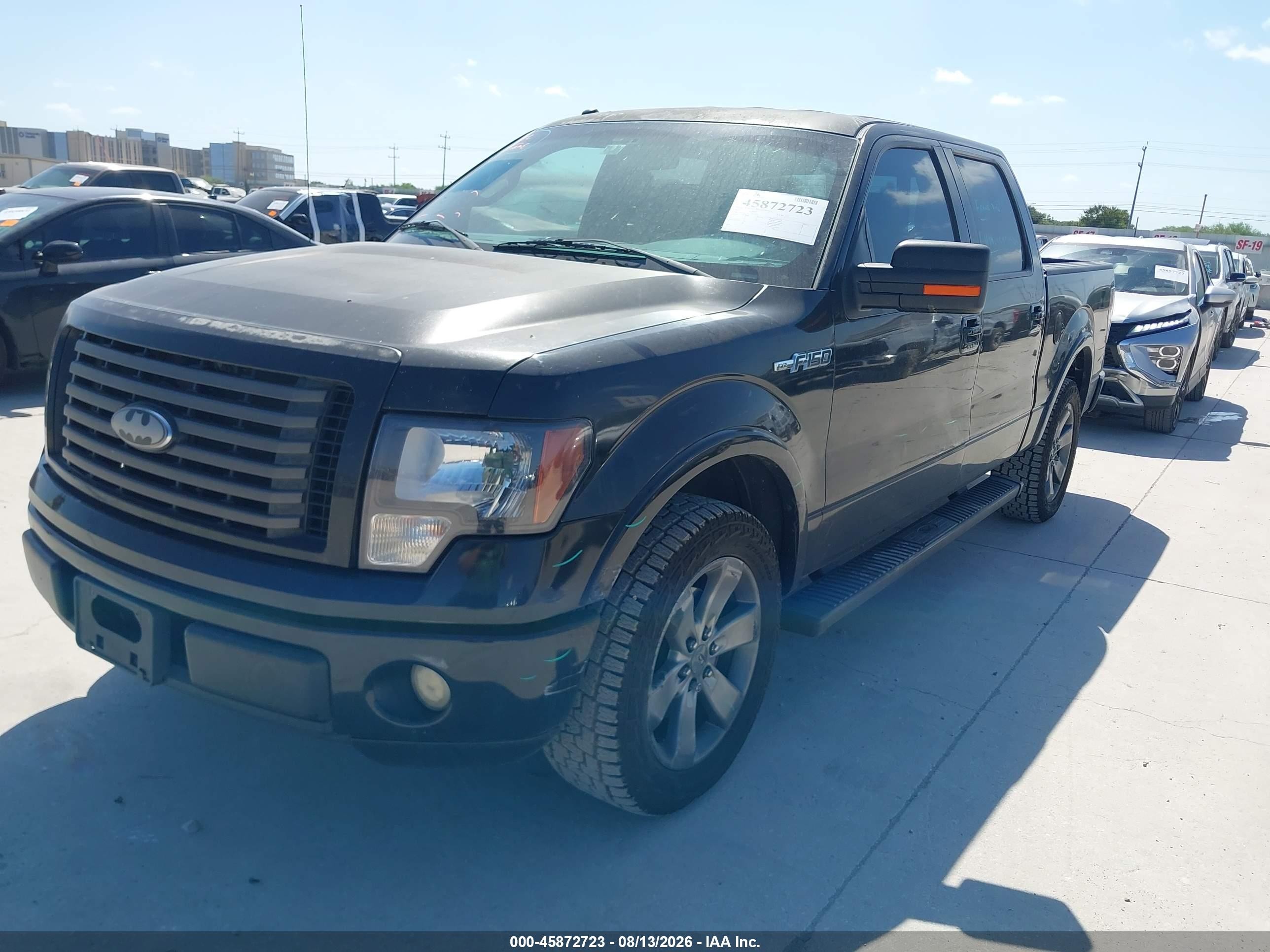 2012 Ford F-150 Fx2 Черный vin: 1FTFW1CFXCKE18332
