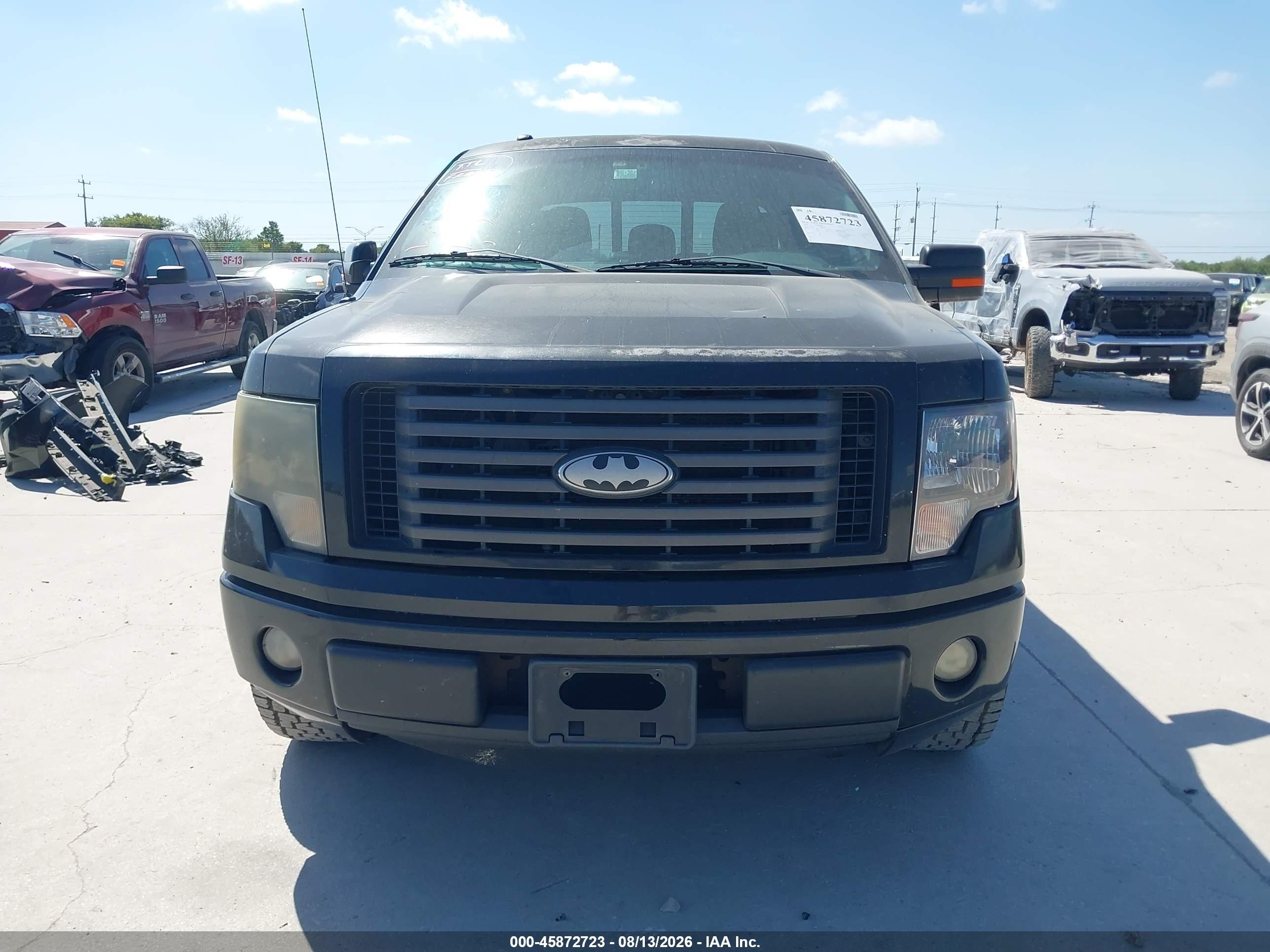 2012 Ford F-150 Fx2 Черный vin: 1FTFW1CFXCKE18332