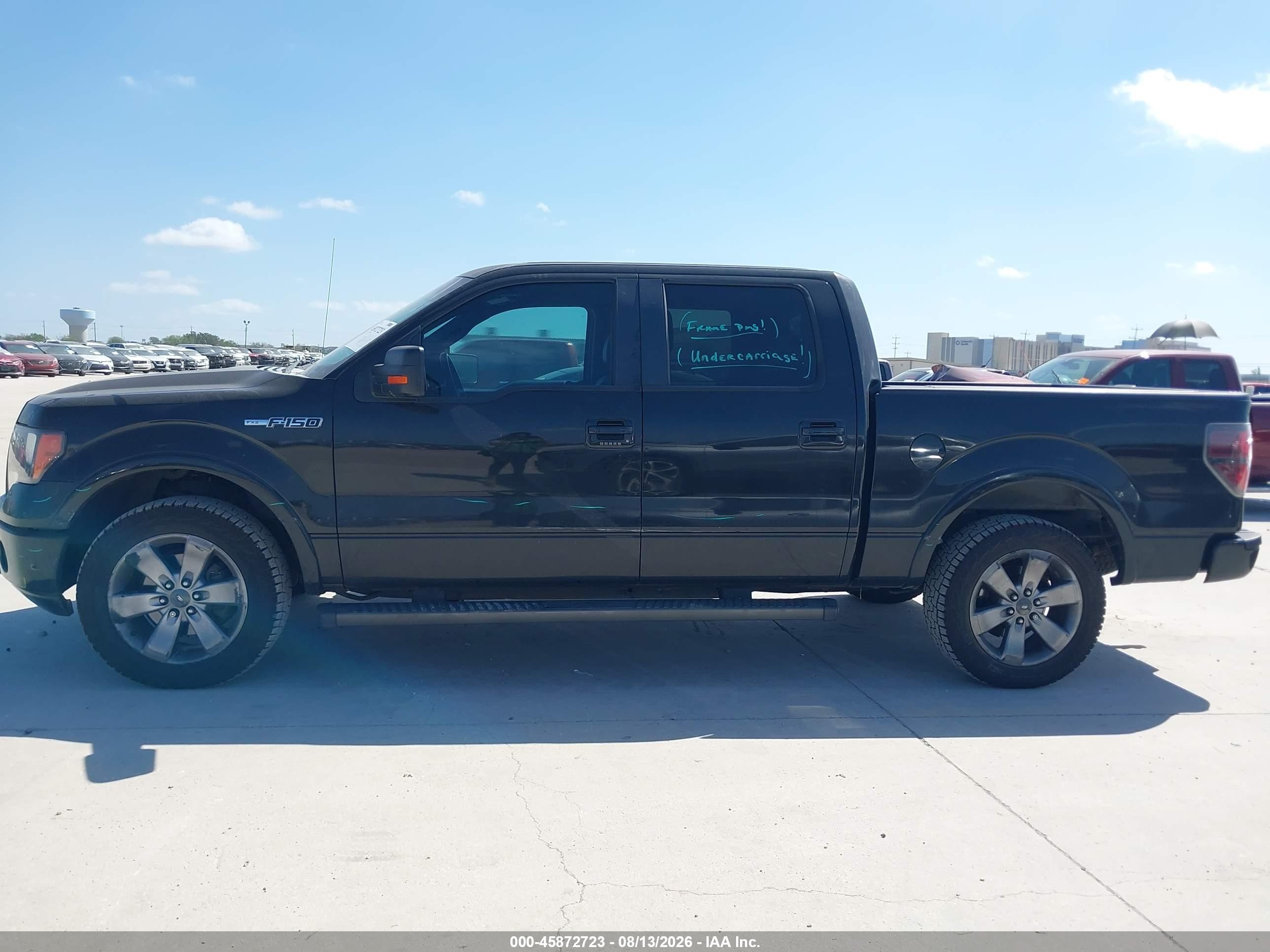2012 Ford F-150 Fx2 Черный vin: 1FTFW1CFXCKE18332