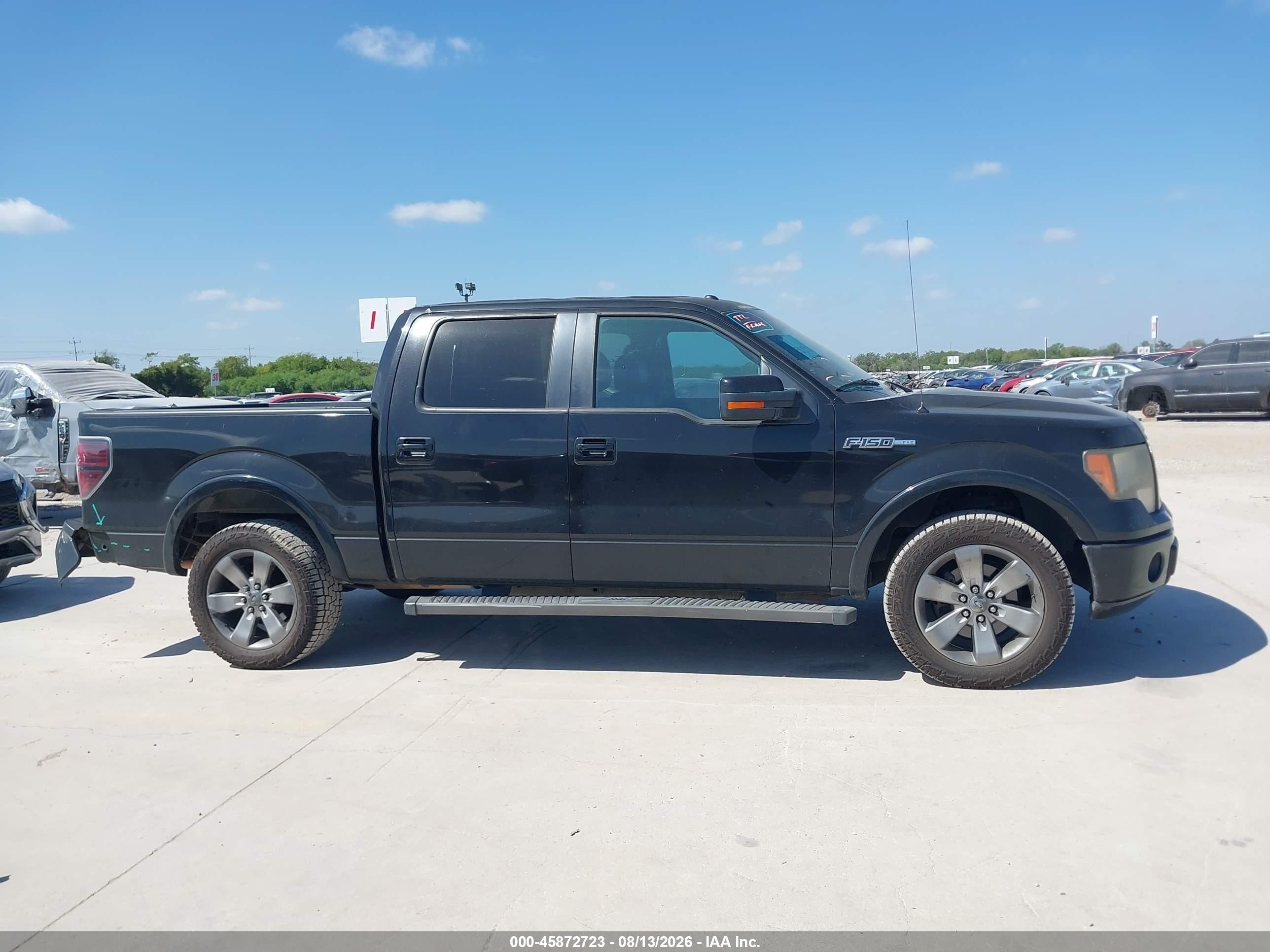 2012 Ford F-150 Fx2 Черный vin: 1FTFW1CFXCKE18332