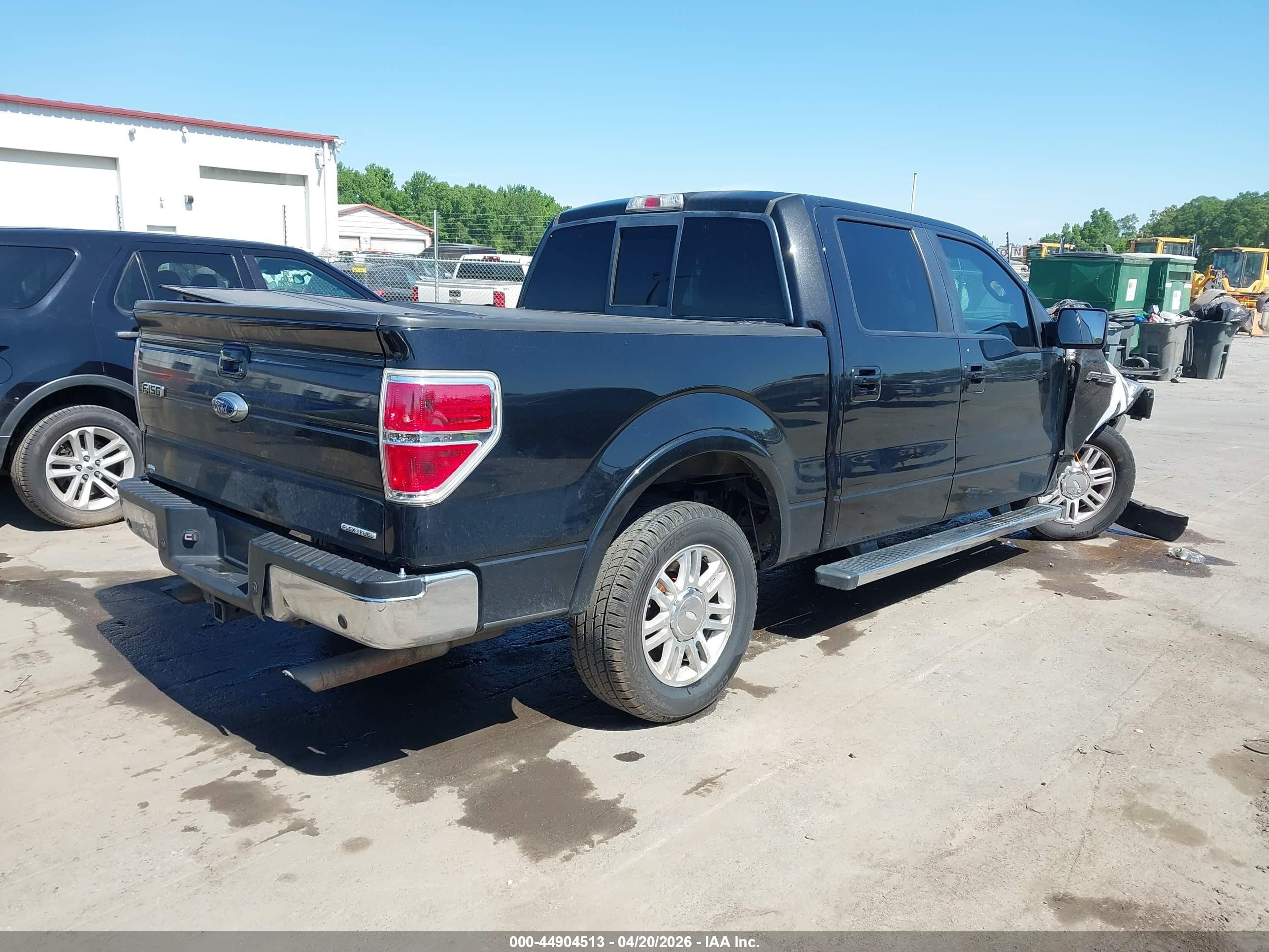 2013 Ford F-150 Lariat Черный vin: 1FTFW1CFXDFA73832