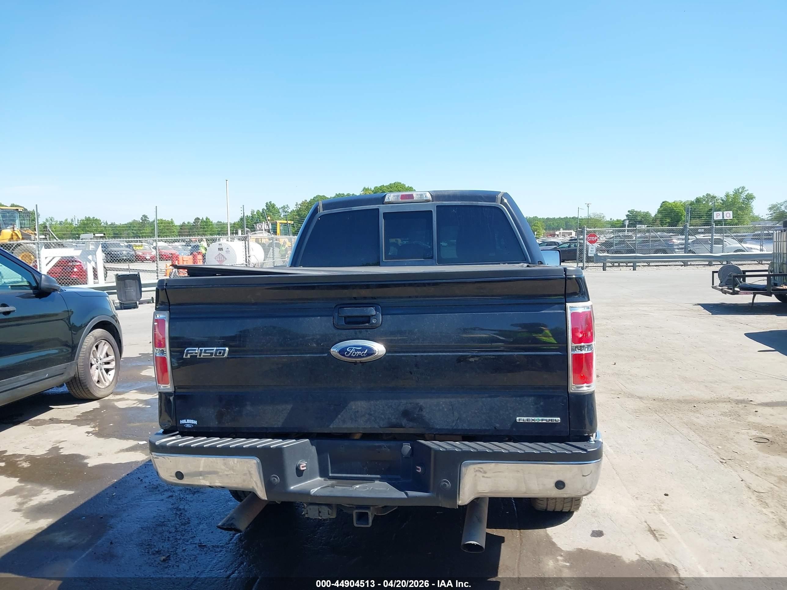 2013 Ford F-150 Lariat Черный vin: 1FTFW1CFXDFA73832
