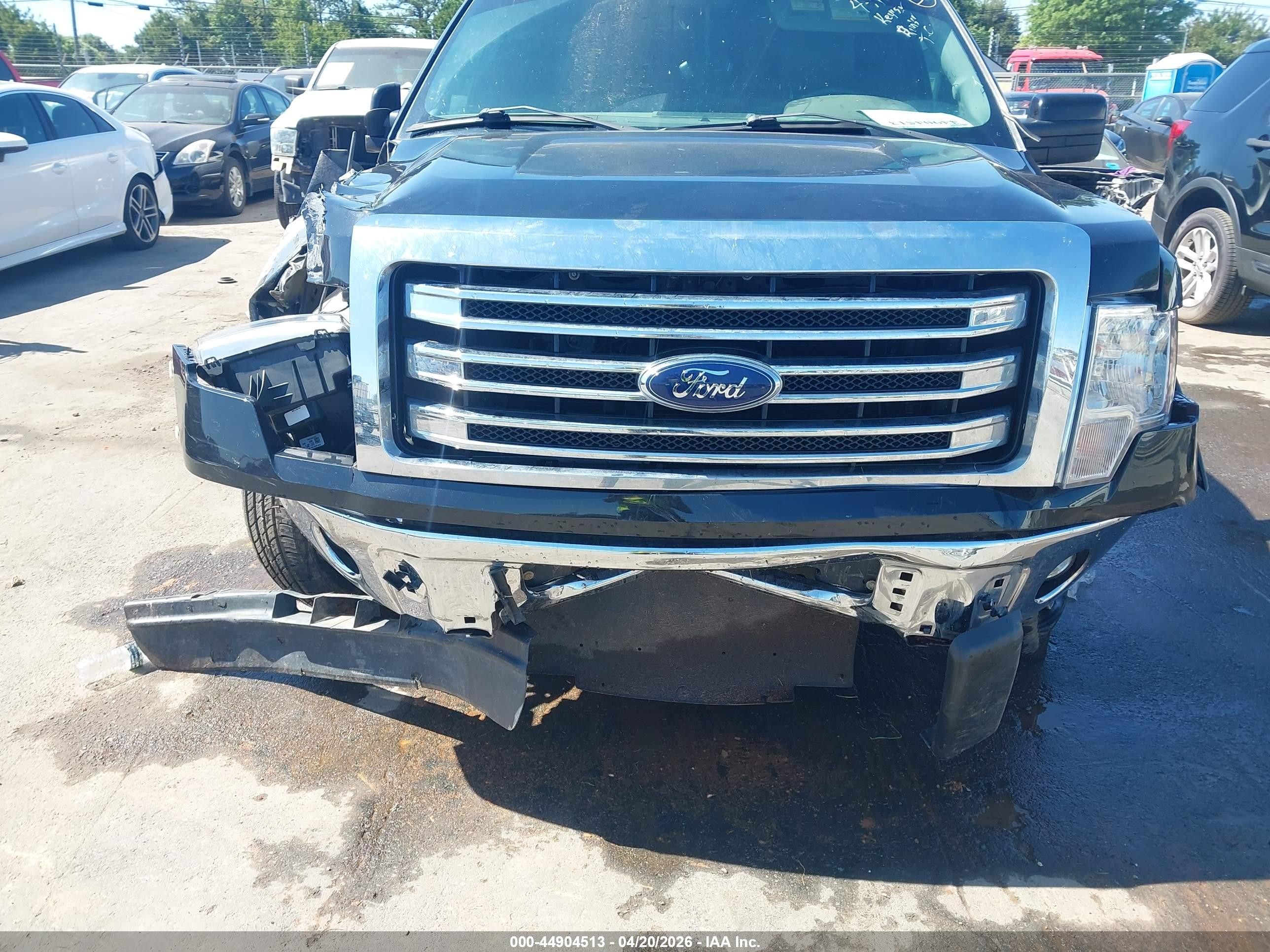 2013 Ford F-150 Lariat Черный vin: 1FTFW1CFXDFA73832