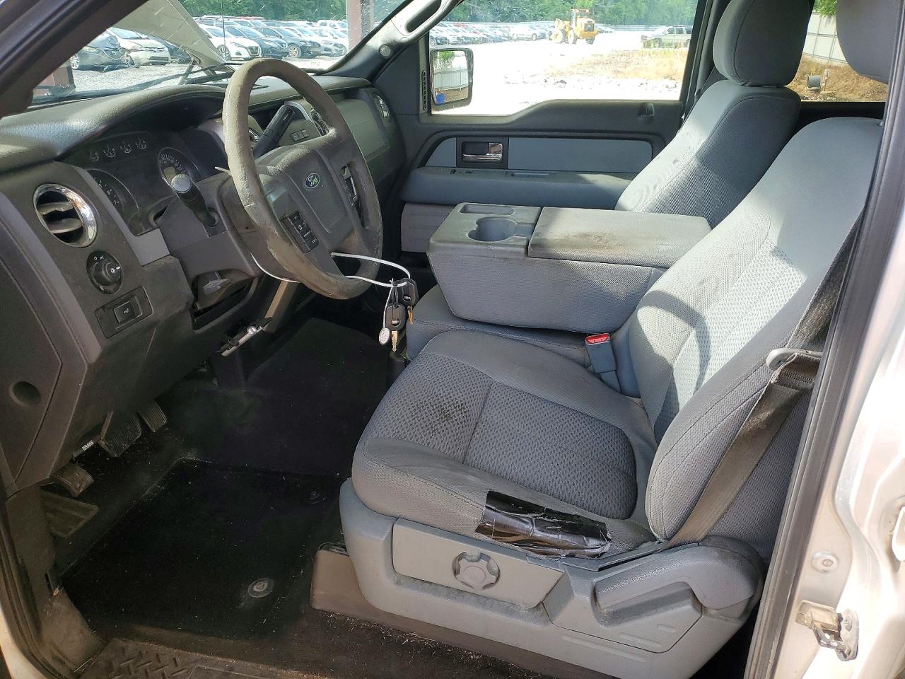 2013 Ford F150 Supercrew Silver vin: 1FTFW1CFXDFA93658