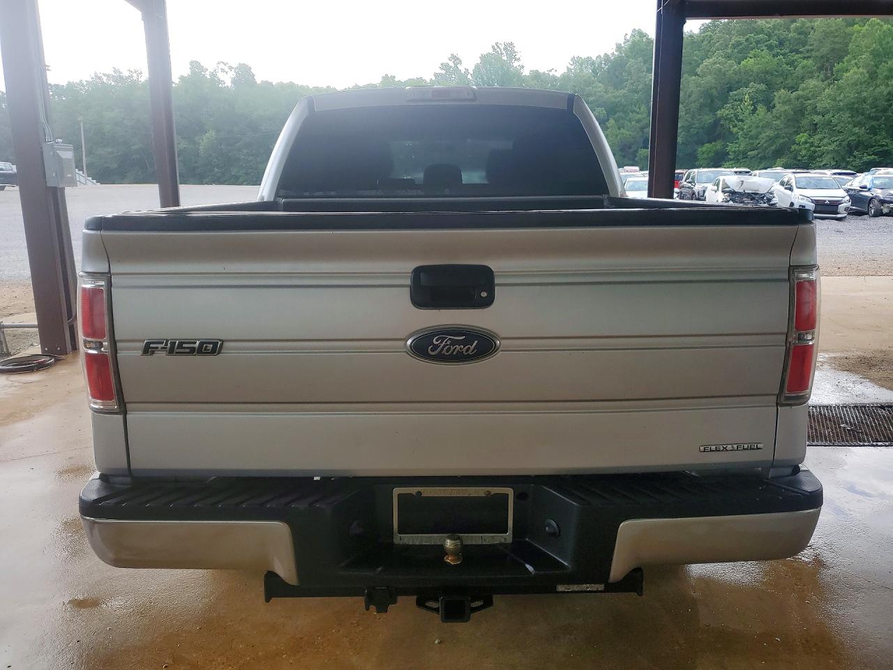 2013 Ford F150 Supercrew Silver vin: 1FTFW1CFXDFA93658
