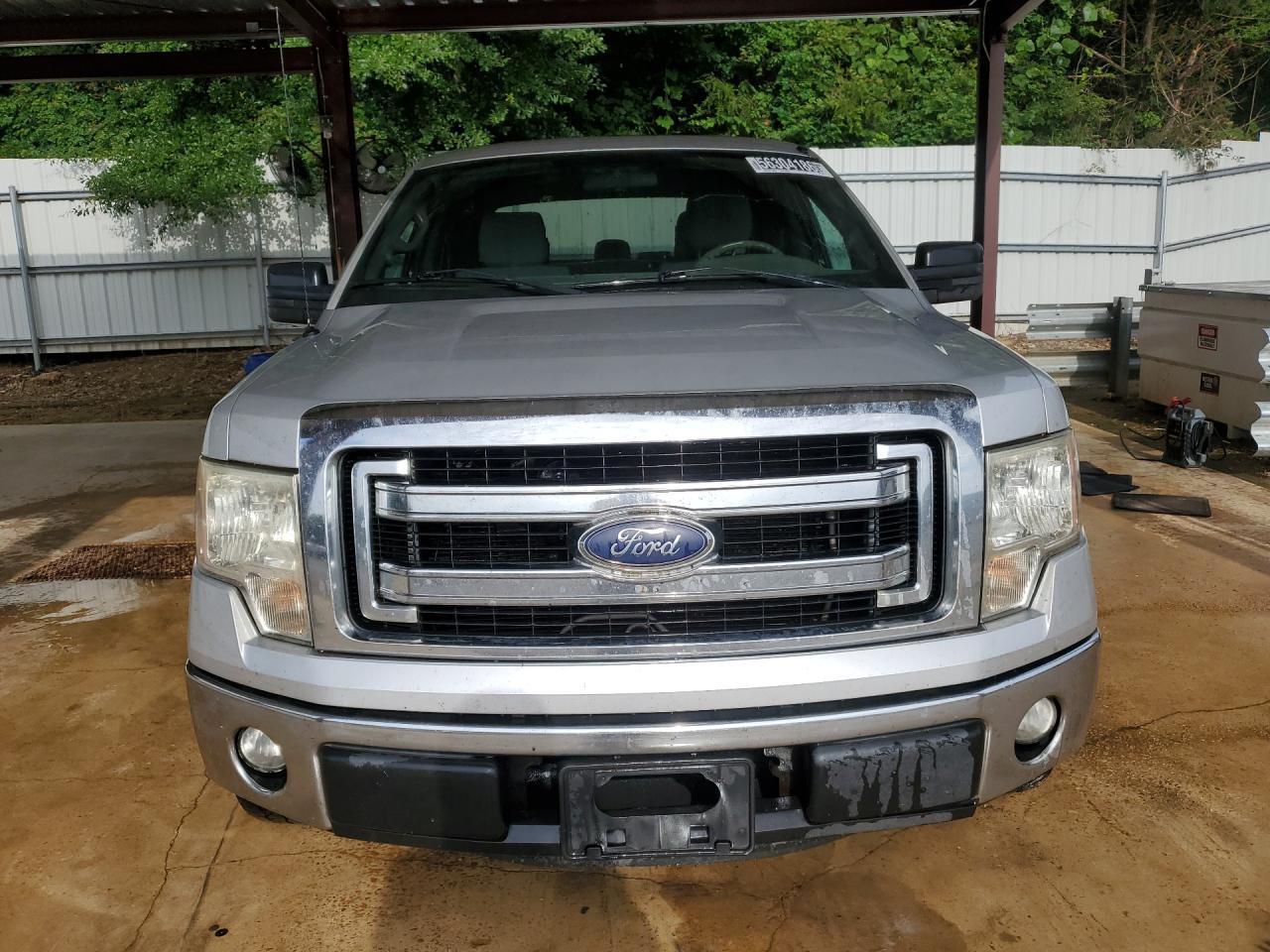 2013 Ford F150 Supercrew Silver vin: 1FTFW1CFXDFA93658 Damage: Left Head Lamp, Faded, Repair Required