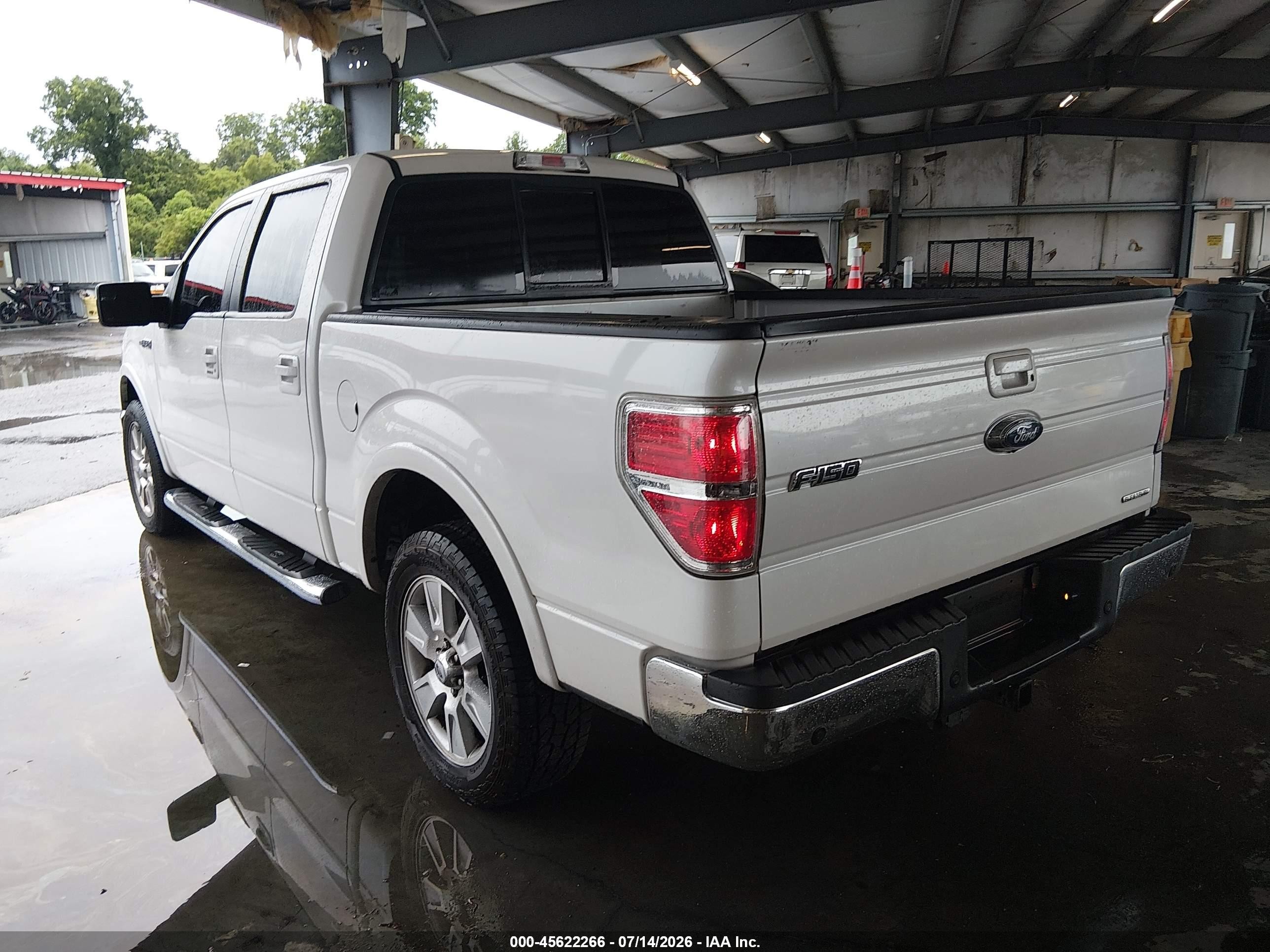 2013 Ford F-150 Lariat Белый vin: 1FTFW1CFXDFC77031