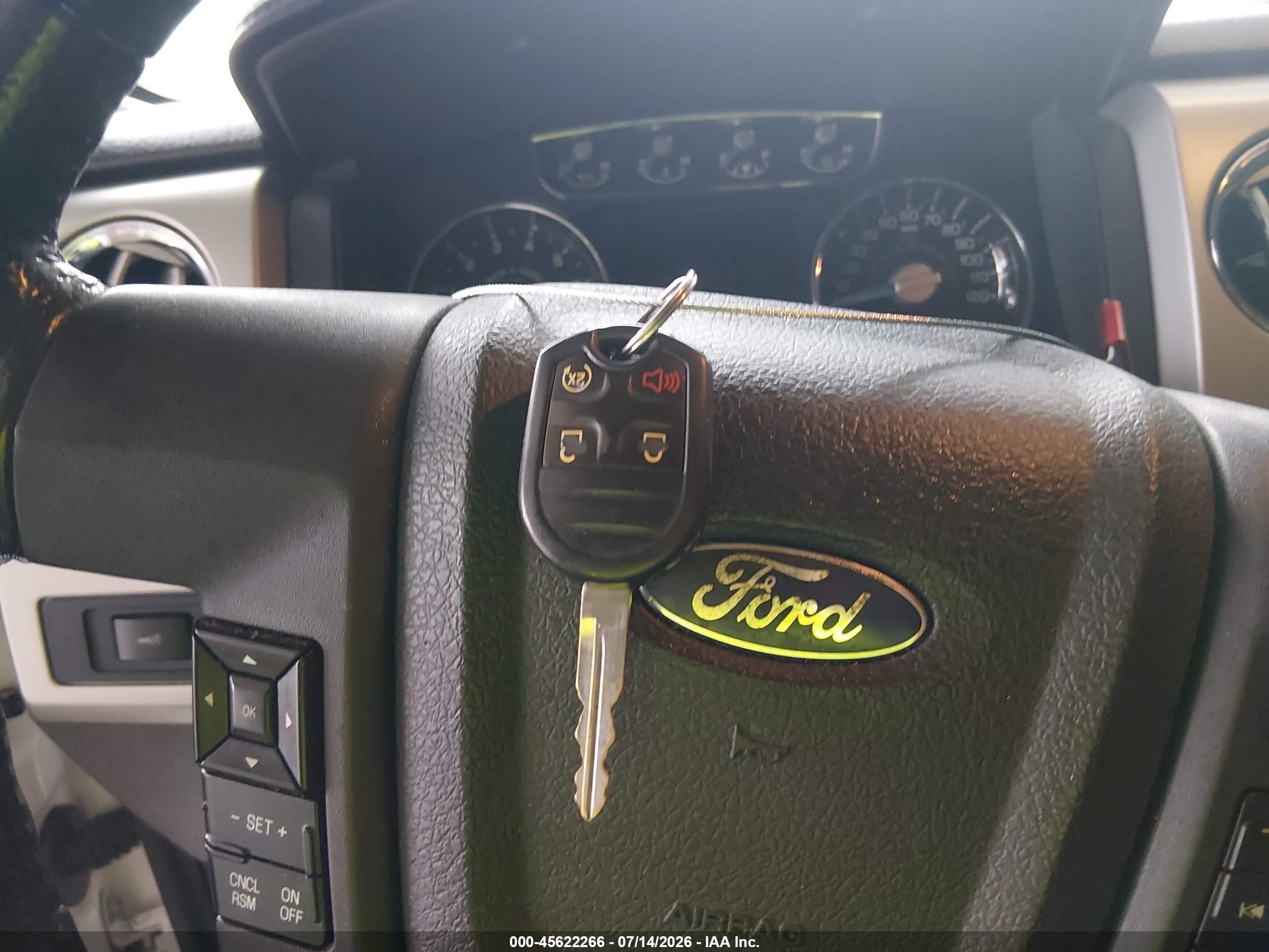 2013 Ford F-150 Lariat Белый vin: 1FTFW1CFXDFC77031