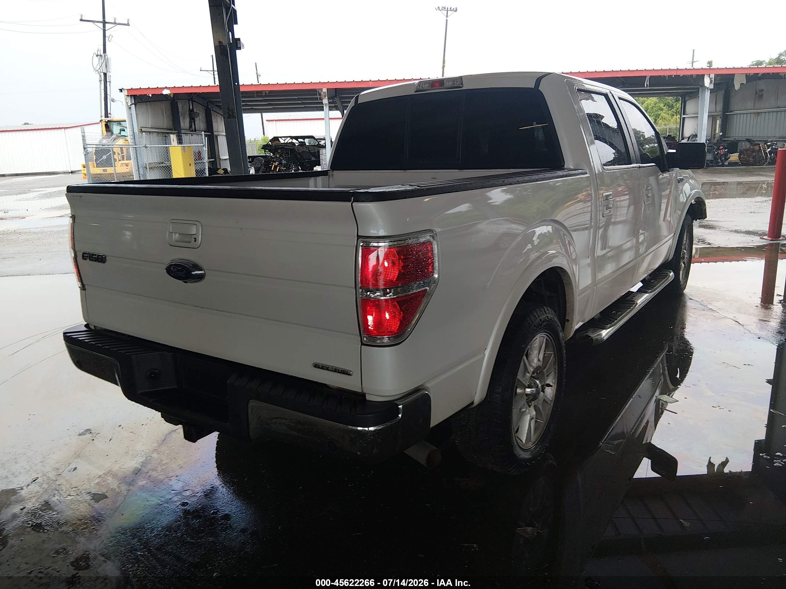 2013 Ford F-150 Lariat Белый vin: 1FTFW1CFXDFC77031