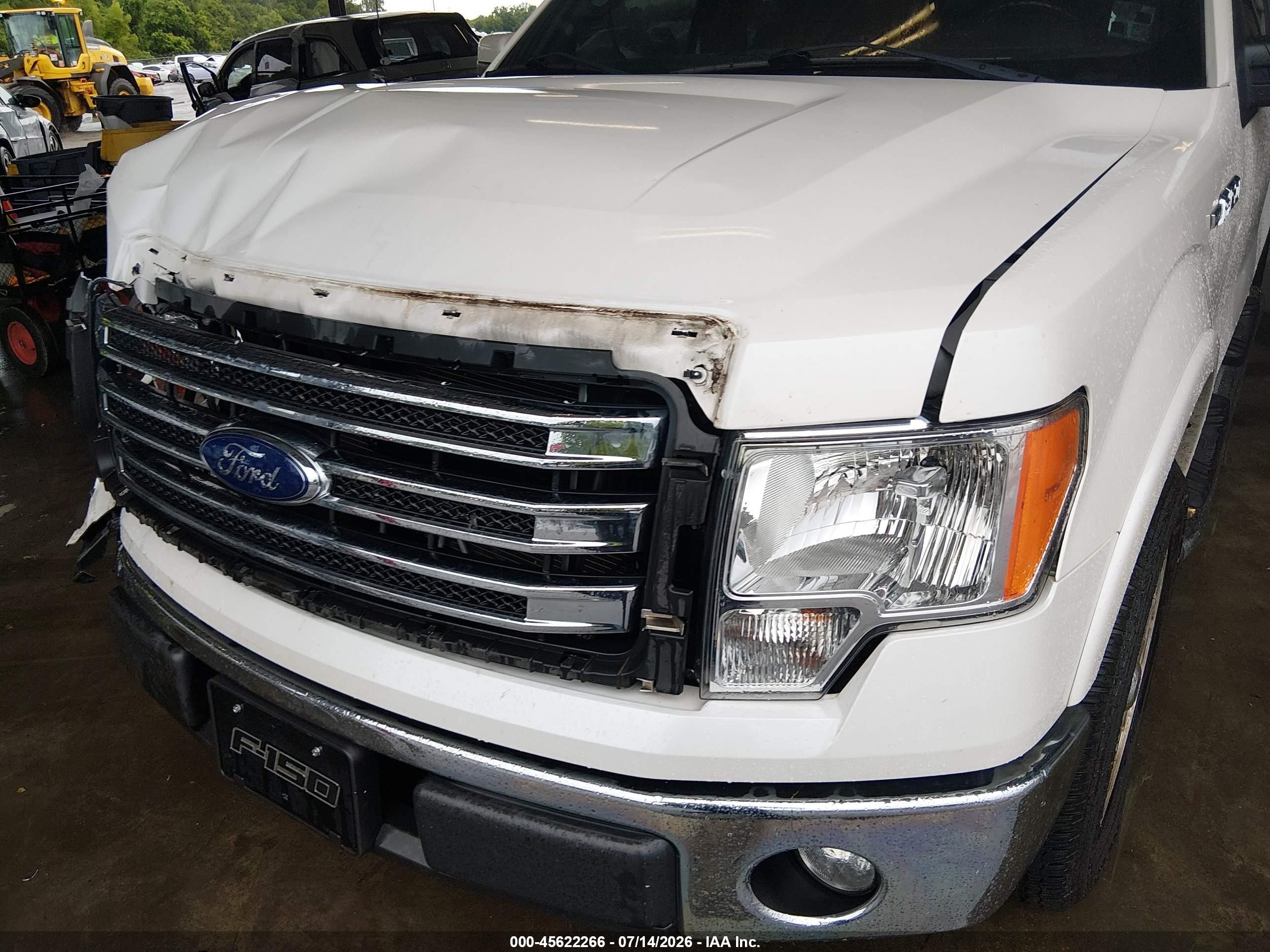2013 Ford F-150 Lariat Белый vin: 1FTFW1CFXDFC77031