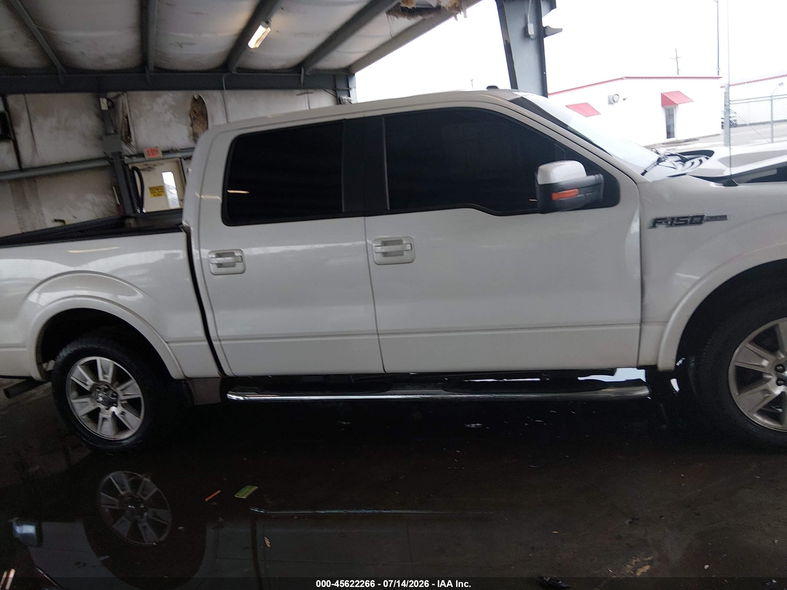 2013 Ford F-150 Lariat Белый vin: 1FTFW1CFXDFC77031