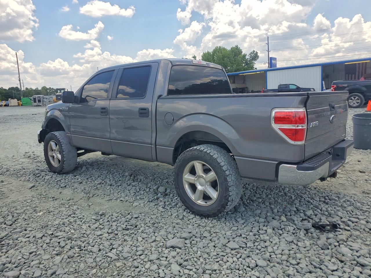 2013 Ford F150 Supercrew Gray vin: 1FTFW1CFXDFD31606