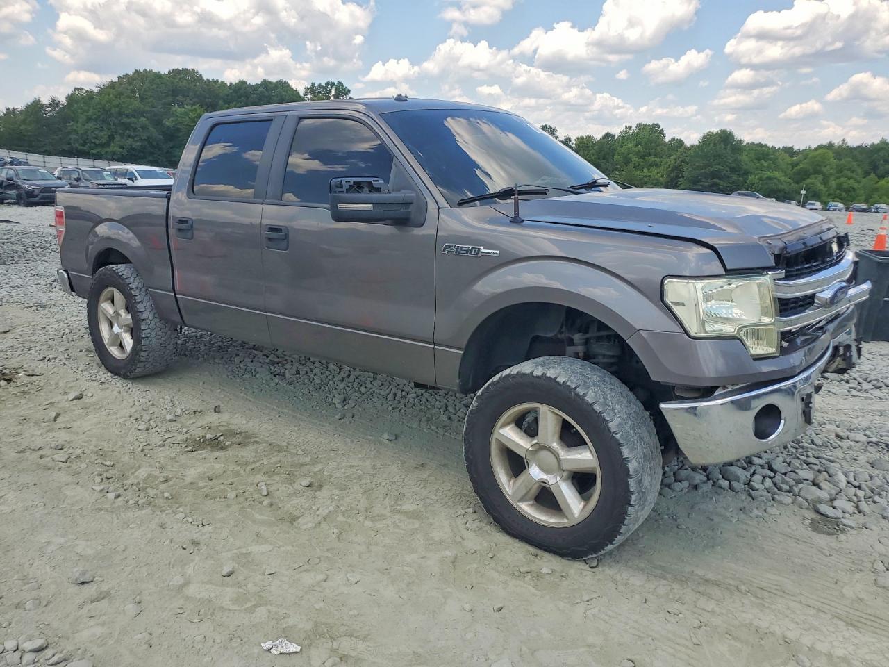 2013 Ford F150 Supercrew Gray vin: 1FTFW1CFXDFD31606