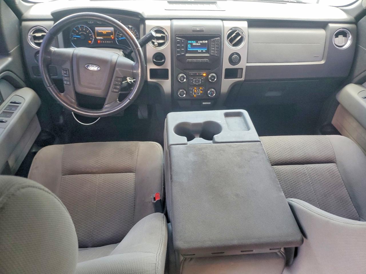 2013 Ford F150 Supercrew Gray vin: 1FTFW1CFXDFD31606