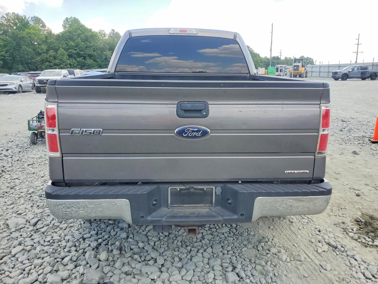 2013 Ford F150 Supercrew Gray vin: 1FTFW1CFXDFD31606