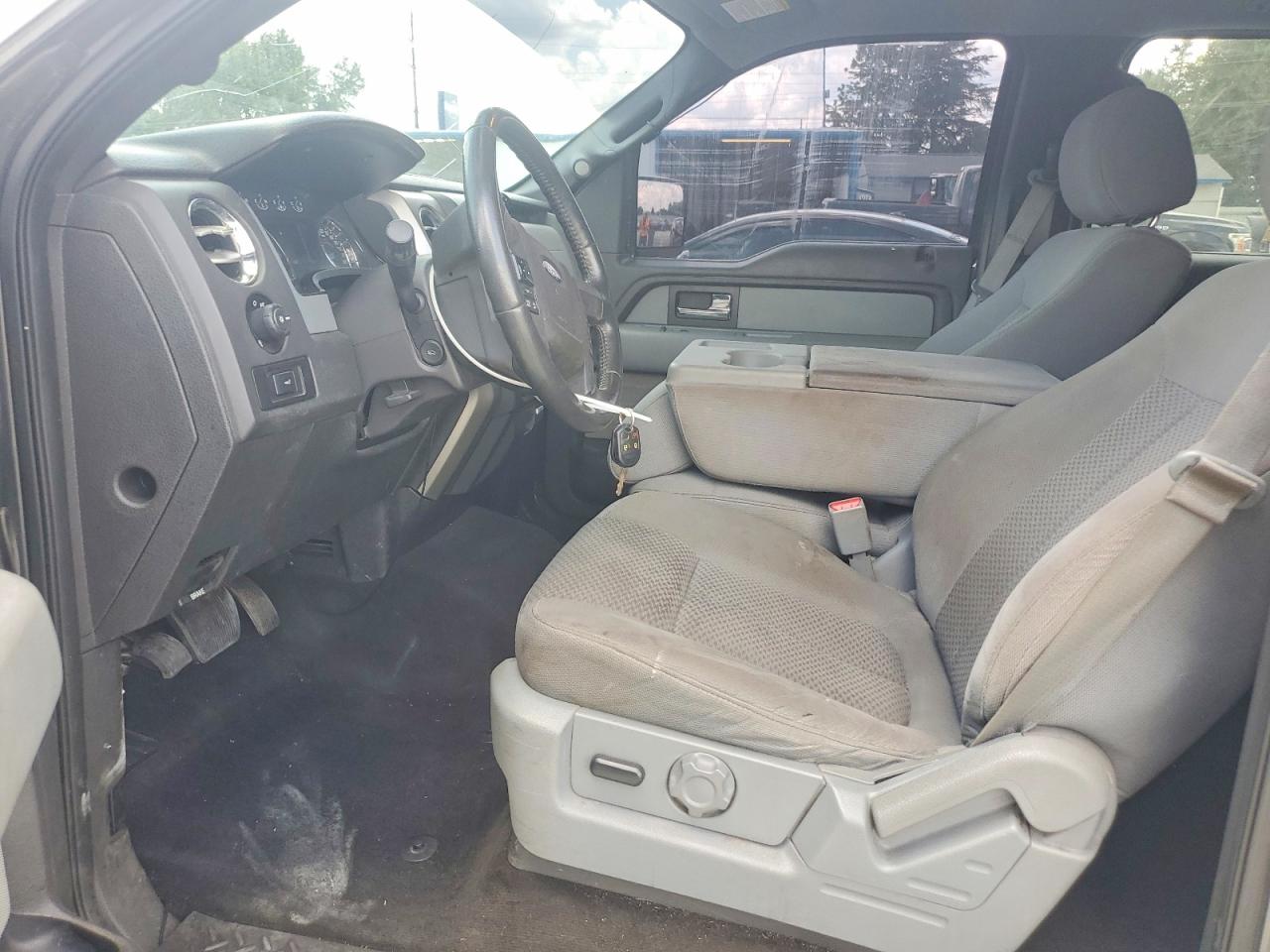 2013 Ford F150 Supercrew Gray vin: 1FTFW1CFXDFD31606