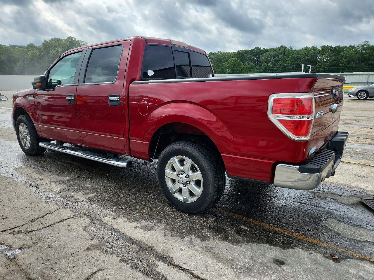 2013 Ford F150 Supercrew Red vin: 1FTFW1CFXDFE04344