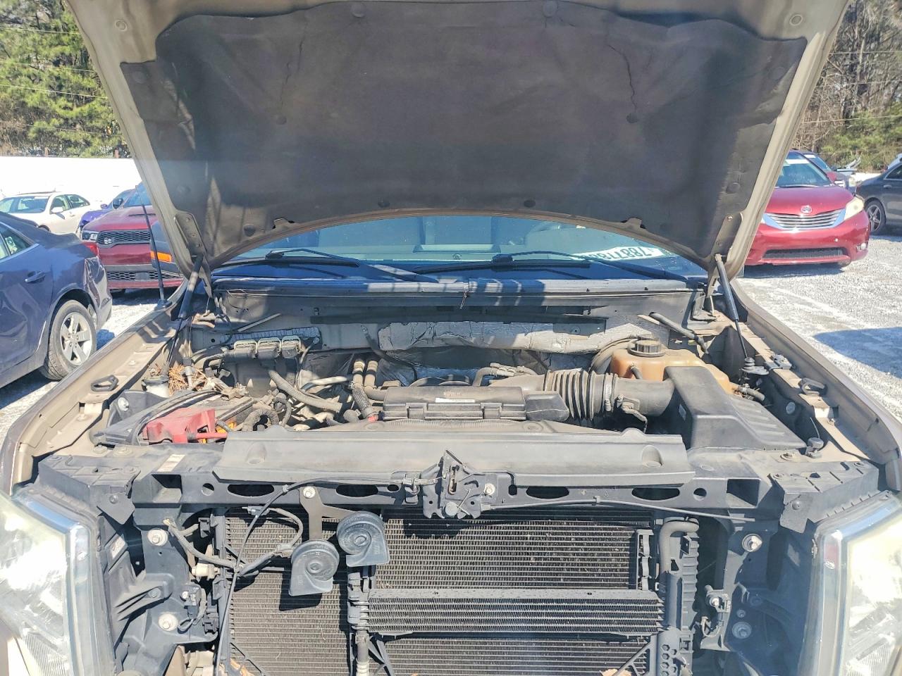 2013 Ford F150 Supercrew Tan vin: 1FTFW1CFXDKD12514