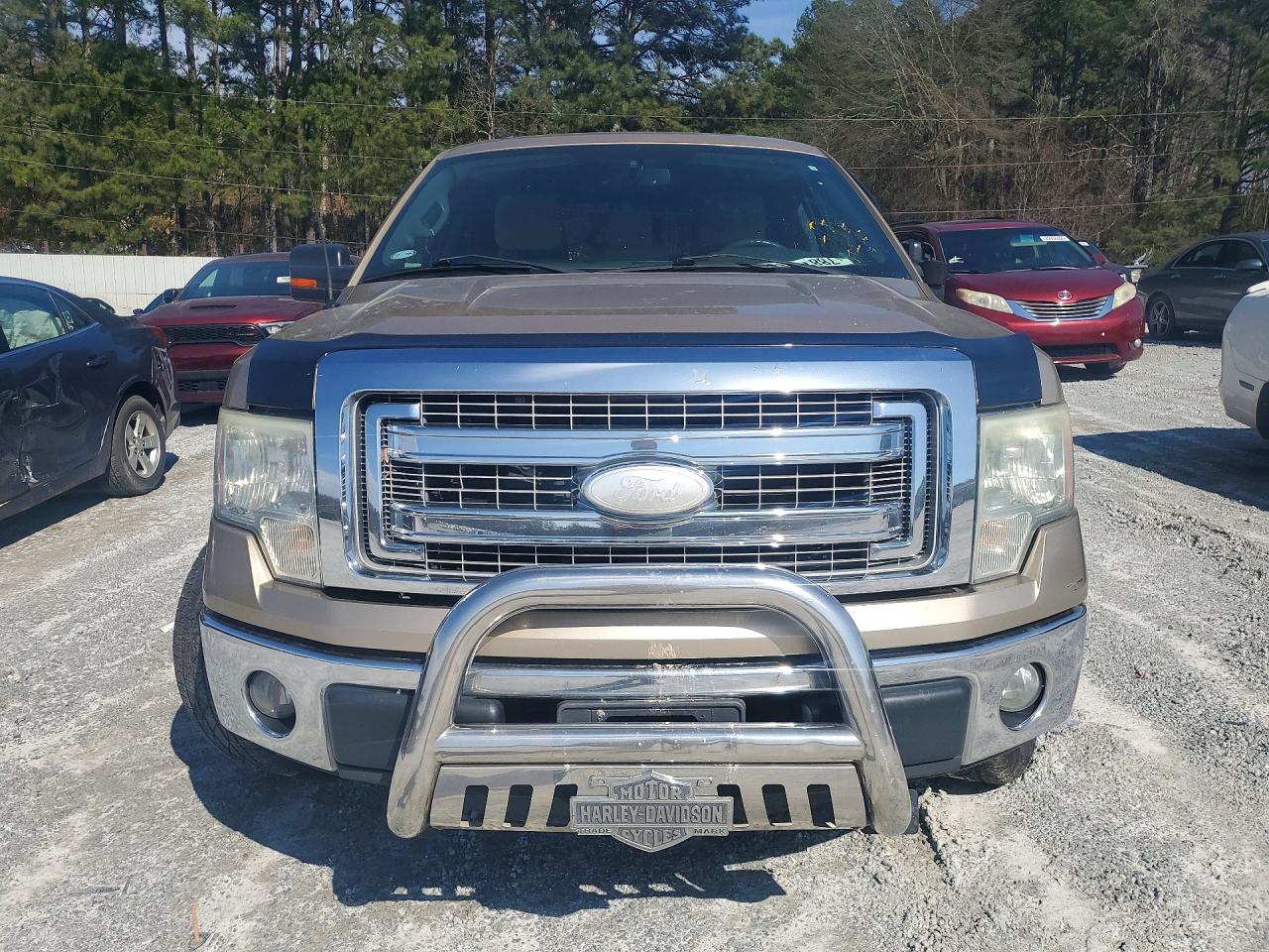 2013 Ford F150 Supercrew Tan vin: 1FTFW1CFXDKD12514