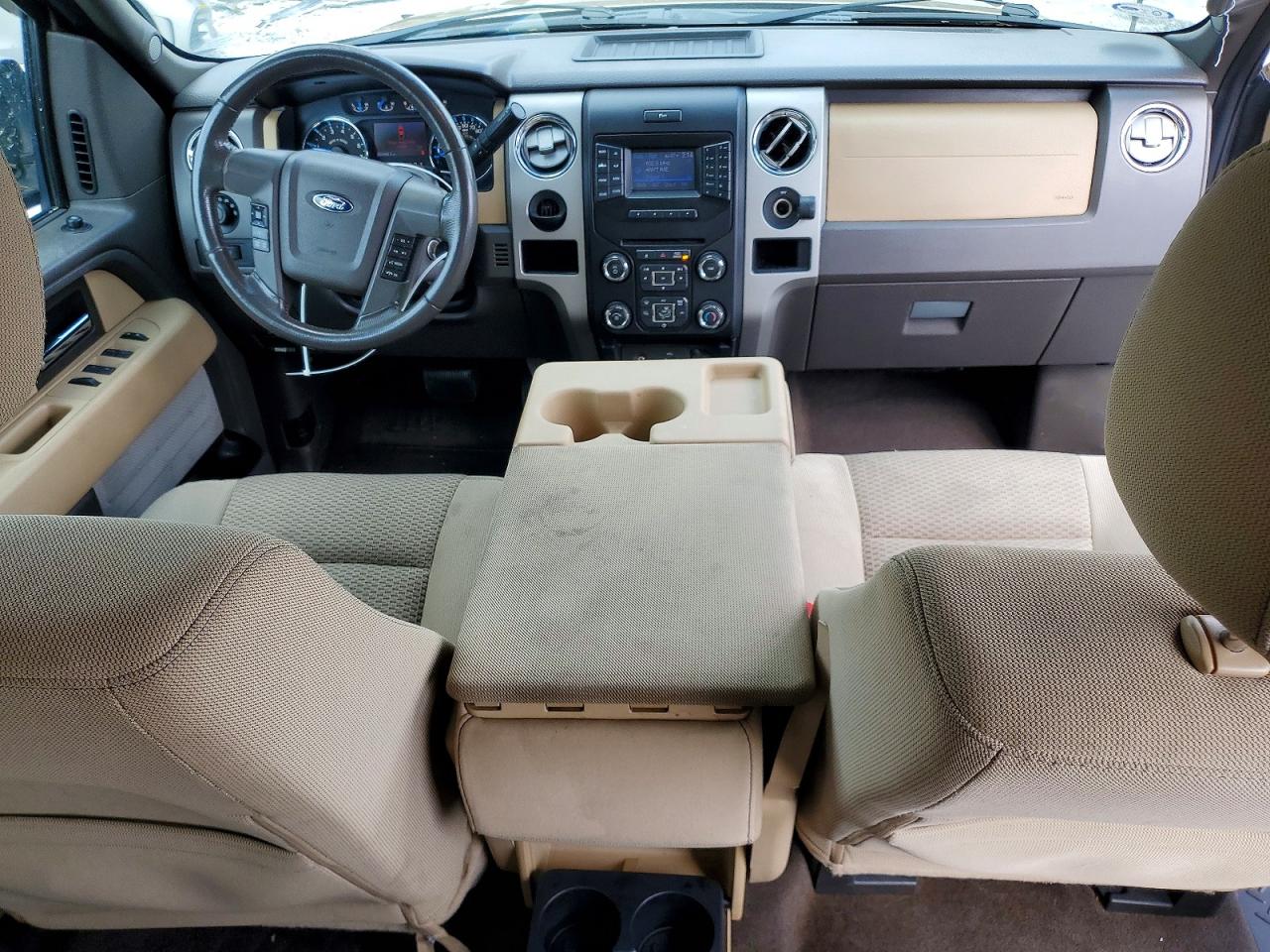 2013 Ford F150 Supercrew Tan vin: 1FTFW1CFXDKD12514