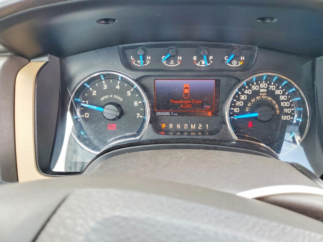 2013 Ford F150 Supercrew Tan vin: 1FTFW1CFXDKD12514