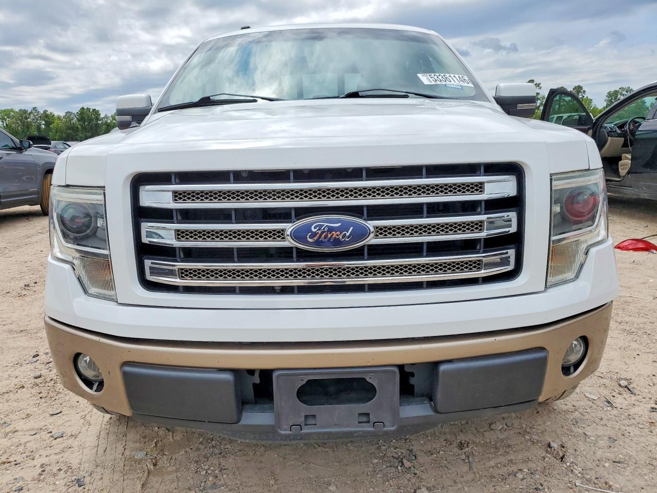 2013 Ford F150 Supercrew Белый vin: 1FTFW1CFXDKD79307