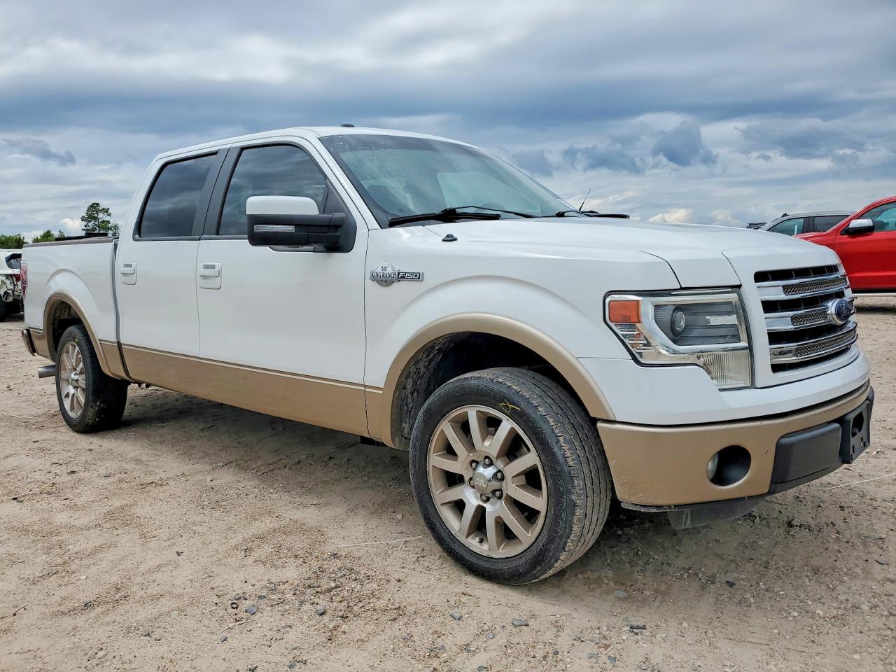 2013 Ford F150 Supercrew Белый vin: 1FTFW1CFXDKD79307