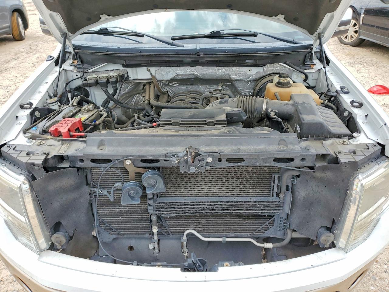 2013 Ford F150 Supercrew Белый vin: 1FTFW1CFXDKD79307
