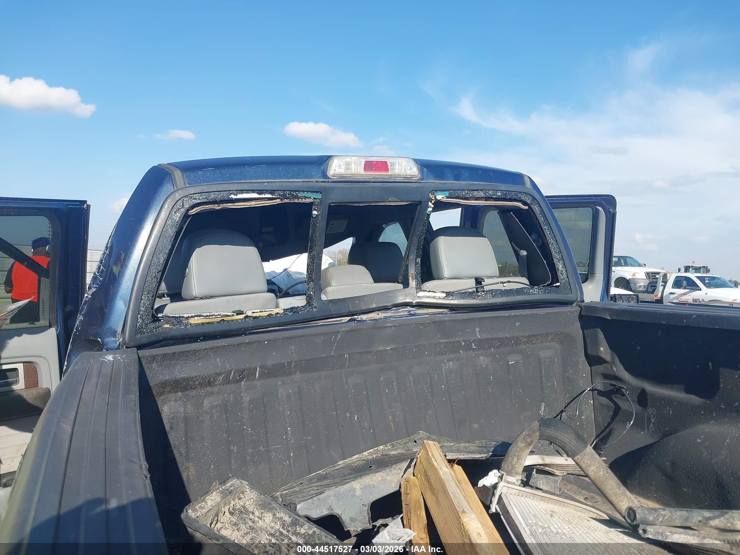 2013 Ford F-150 Lariat Blue vin: 1FTFW1CFXDKF63503