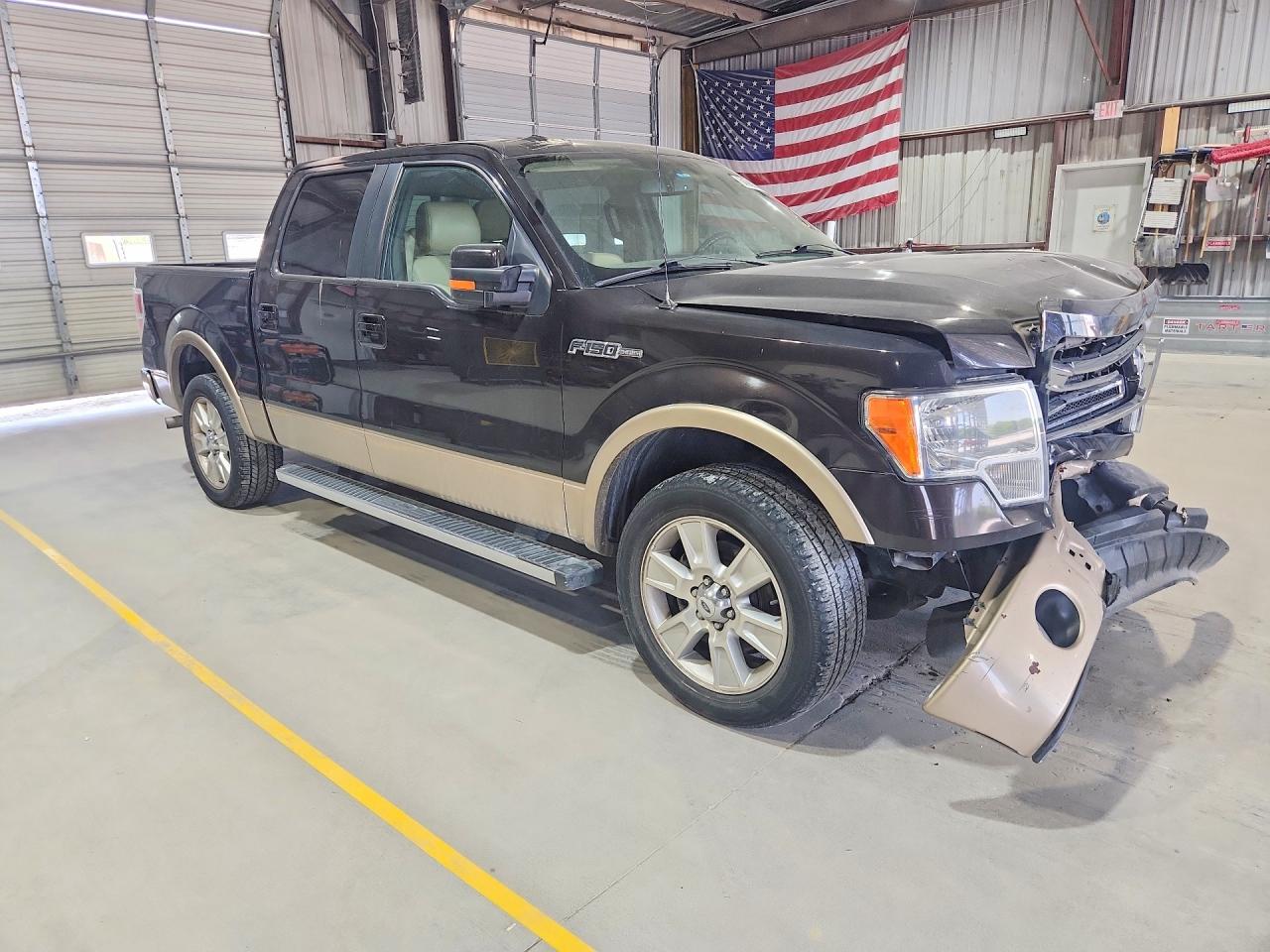 2013 Ford F150 Supercrew Black vin: 1FTFW1CFXDKF71603