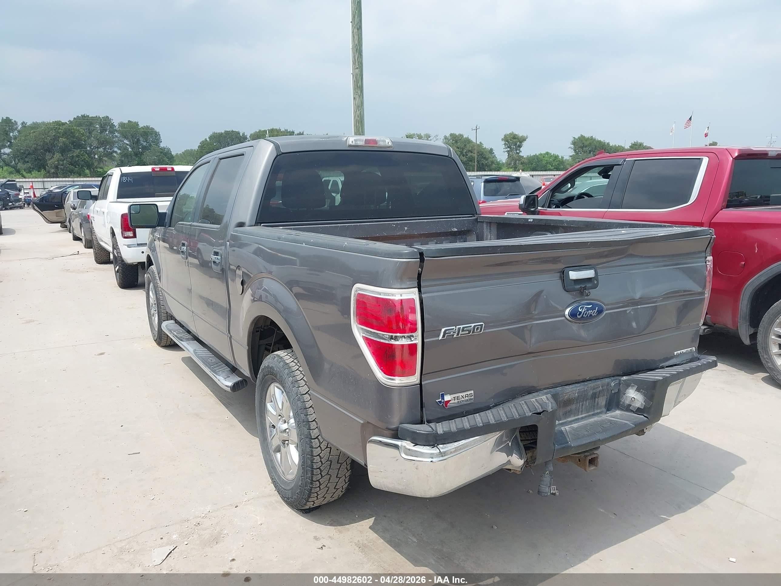 2013 Ford F-150 Xlt Gray vin: 1FTFW1CFXDKG06236