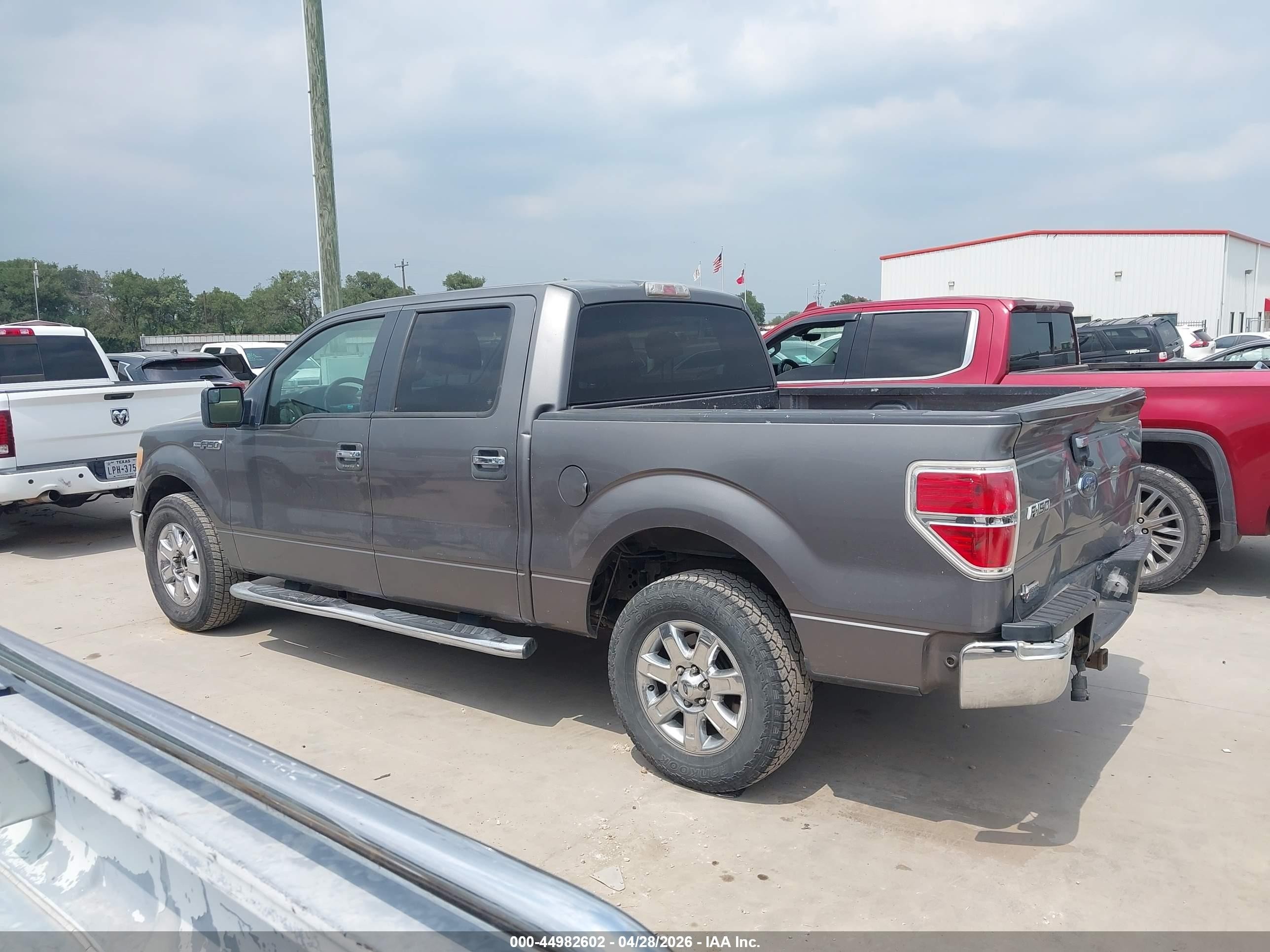 2013 Ford F-150 Xlt Gray vin: 1FTFW1CFXDKG06236