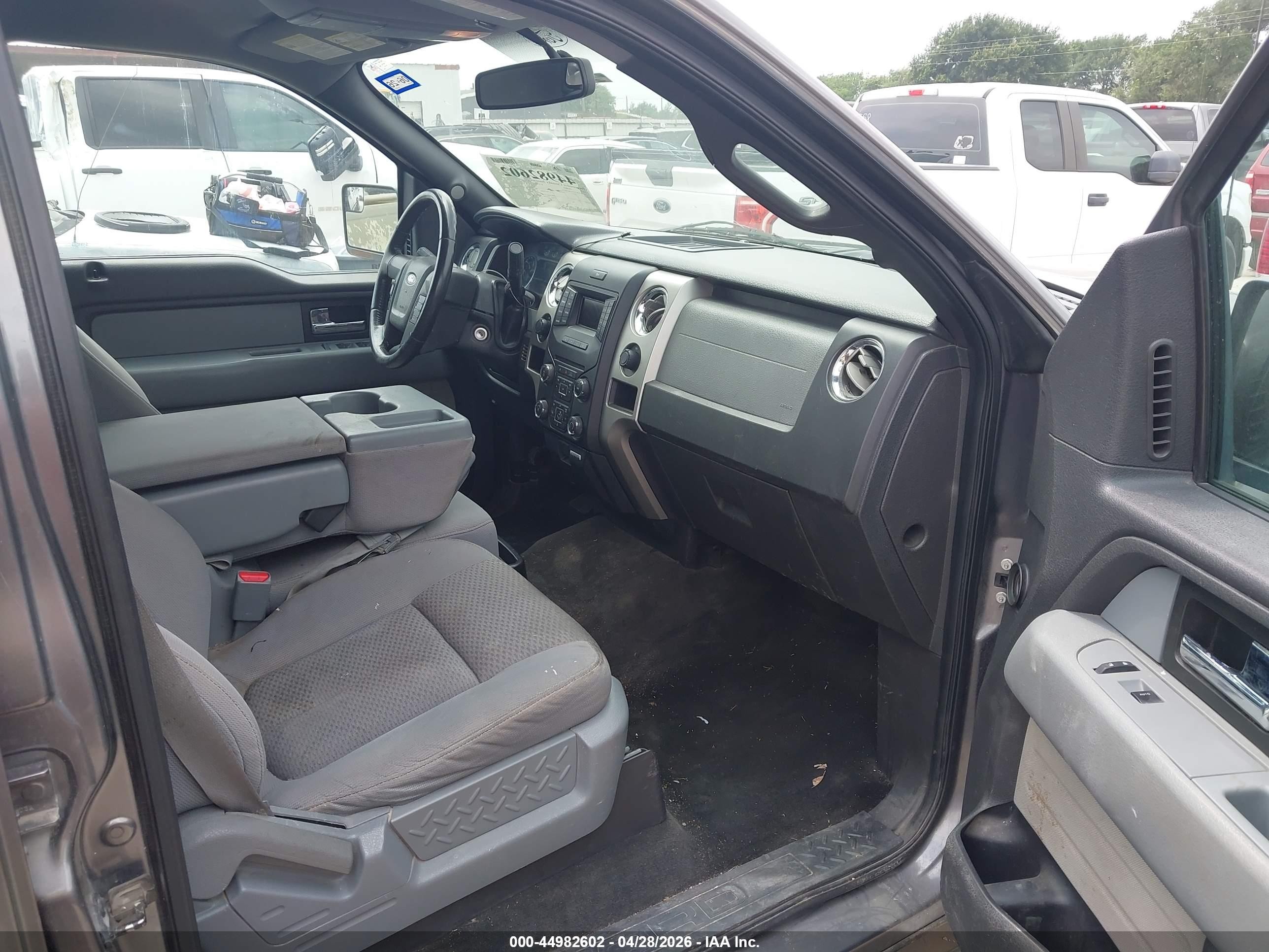 2013 Ford F-150 Xlt Gray vin: 1FTFW1CFXDKG06236