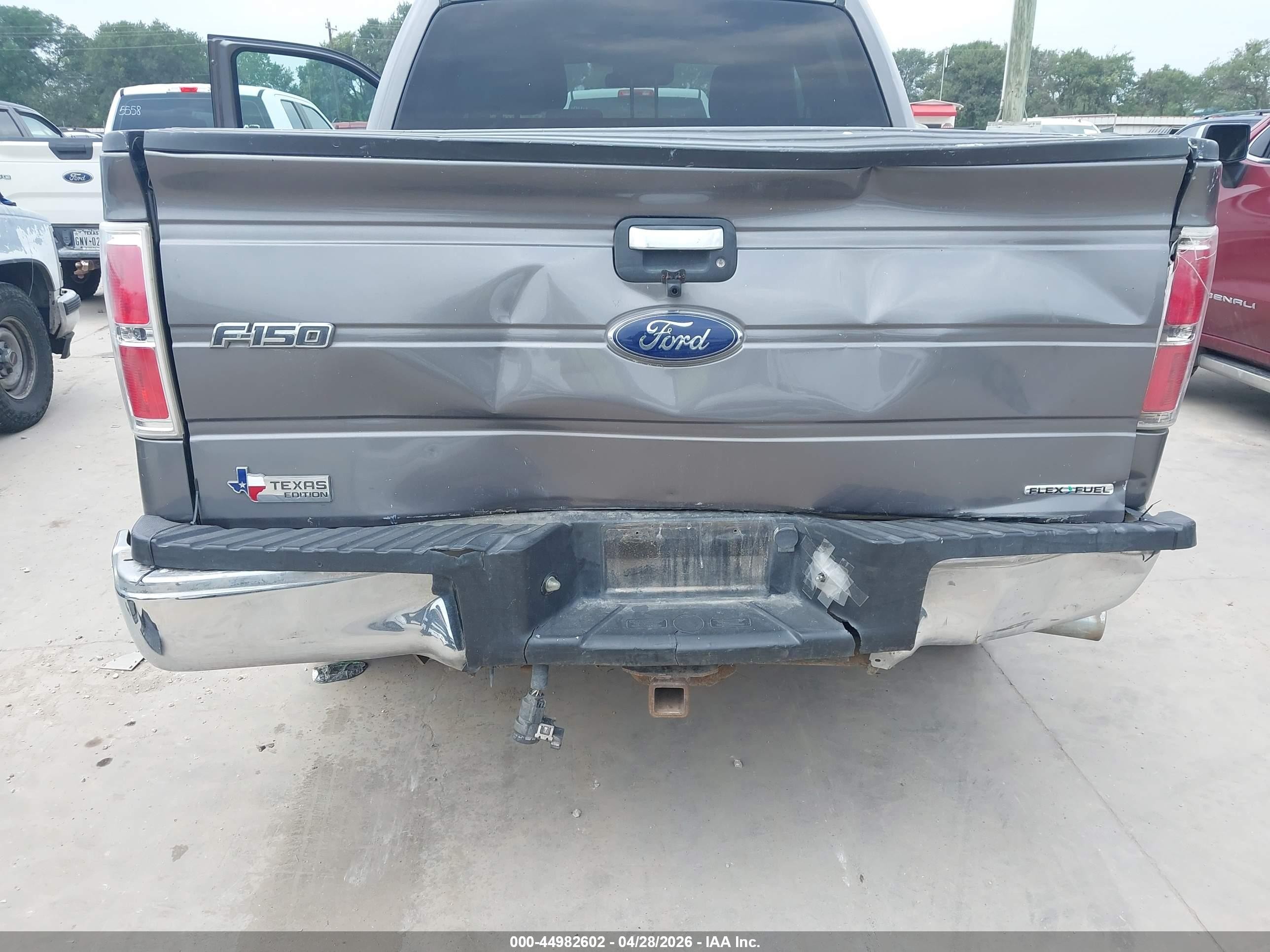 2013 Ford F-150 Xlt Gray vin: 1FTFW1CFXDKG06236