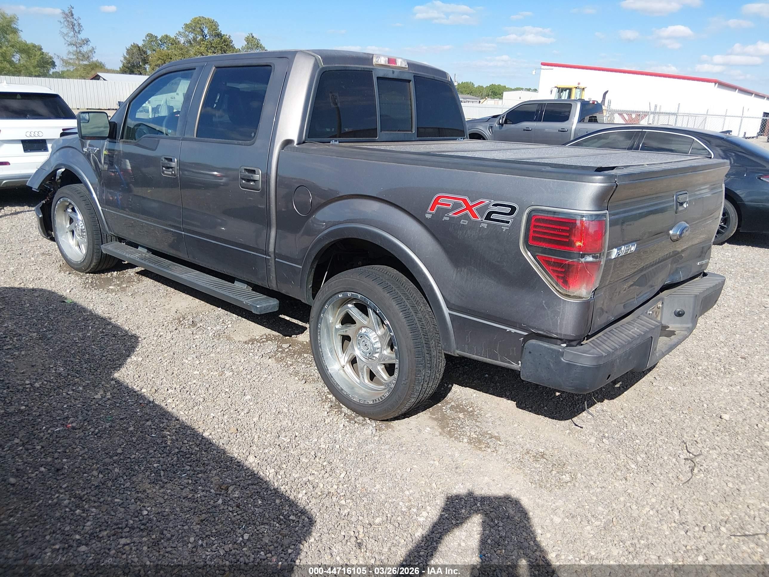 2014 Ford F-150 Fx2 Gray vin: 1FTFW1CFXEFA05158